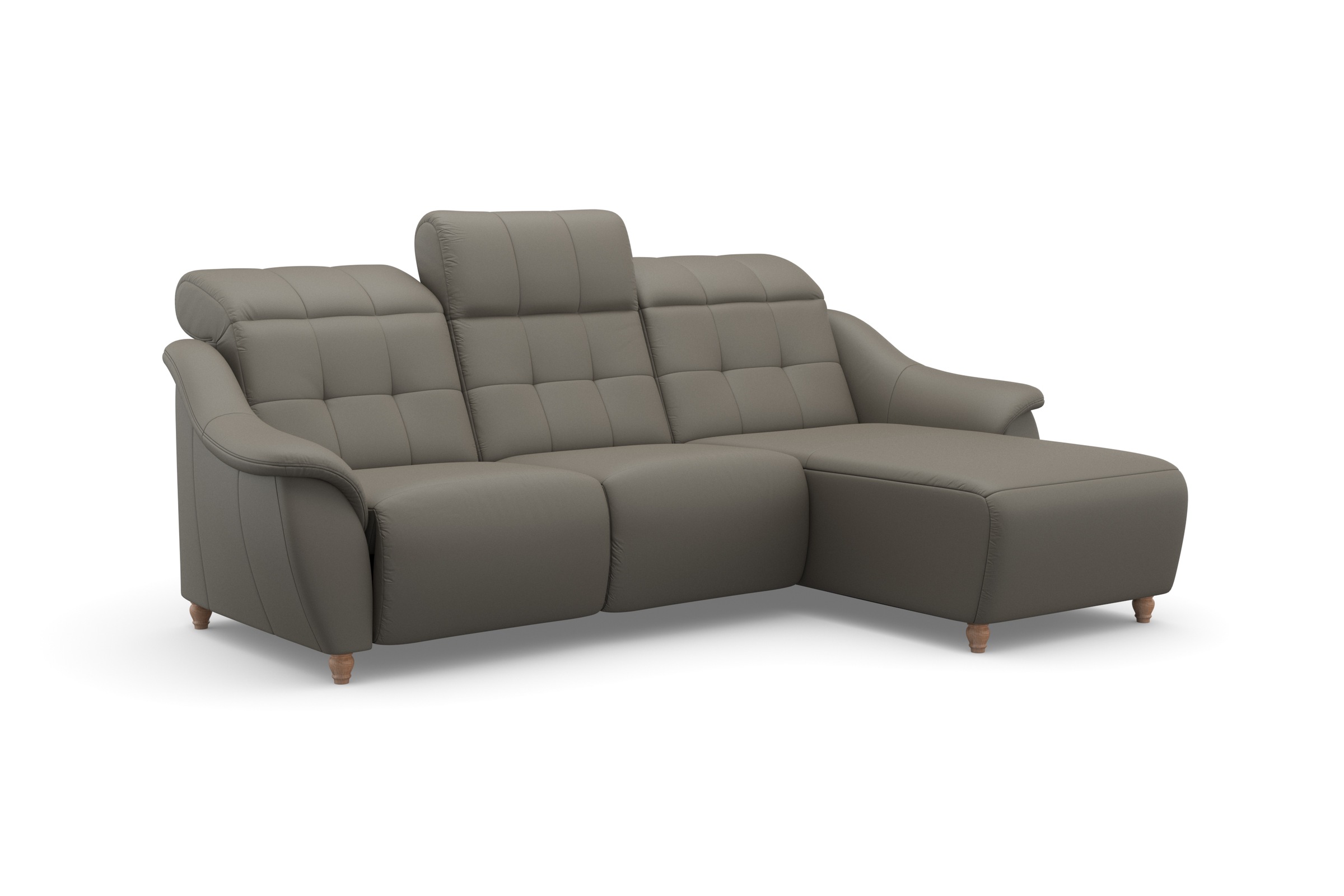 Home affaire Ecksofa »Boston L-Form«, (2 St.), Kopfteilverstellung an jeder Sitzfläche, wahlweise Relaxfunktion