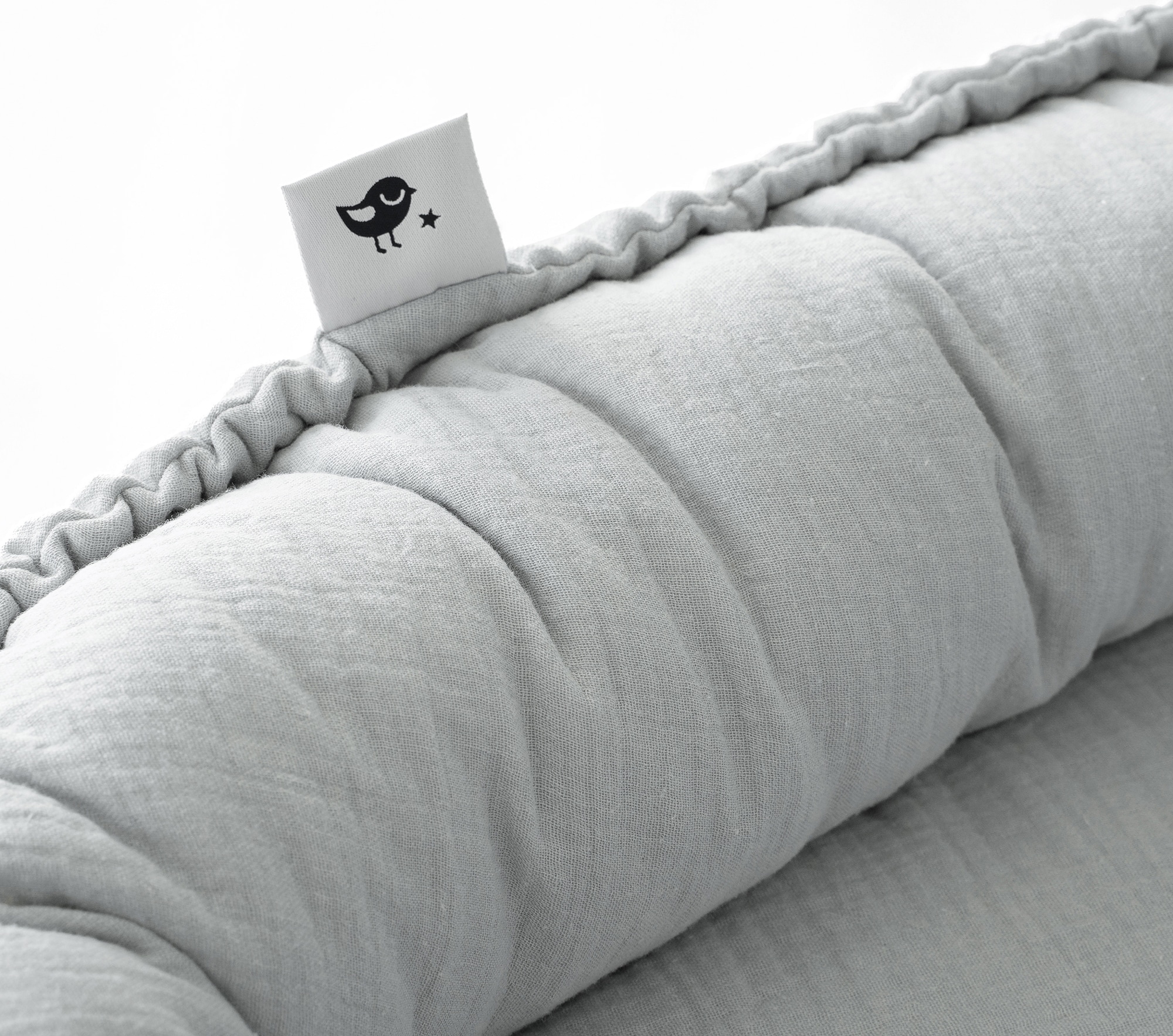 Julius Zöllner Nid douillet »NIDO, Musselin grau« Made in Germany