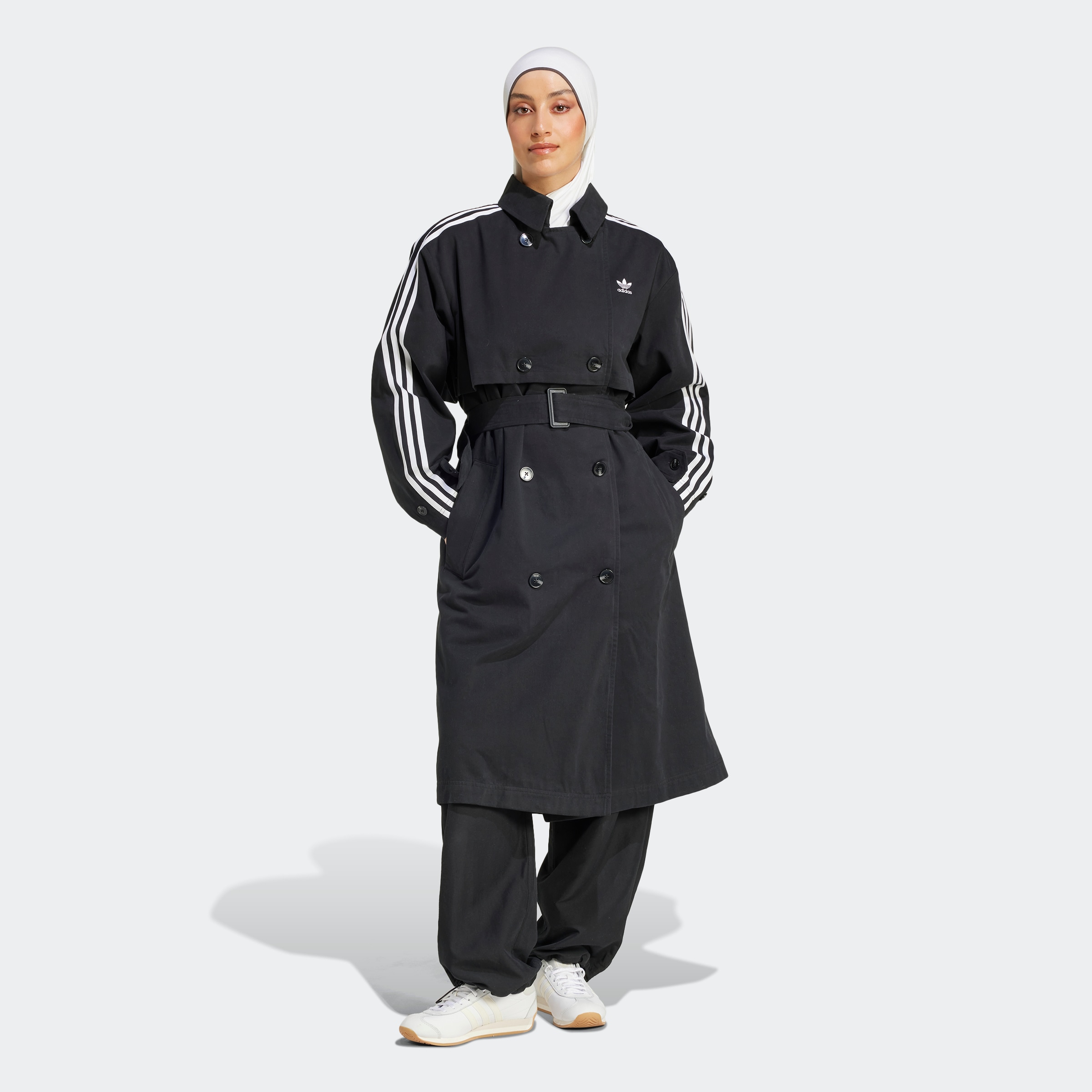 adidas Originals Trenchcoat »TCOAT TWILL«, (1 tlg.)