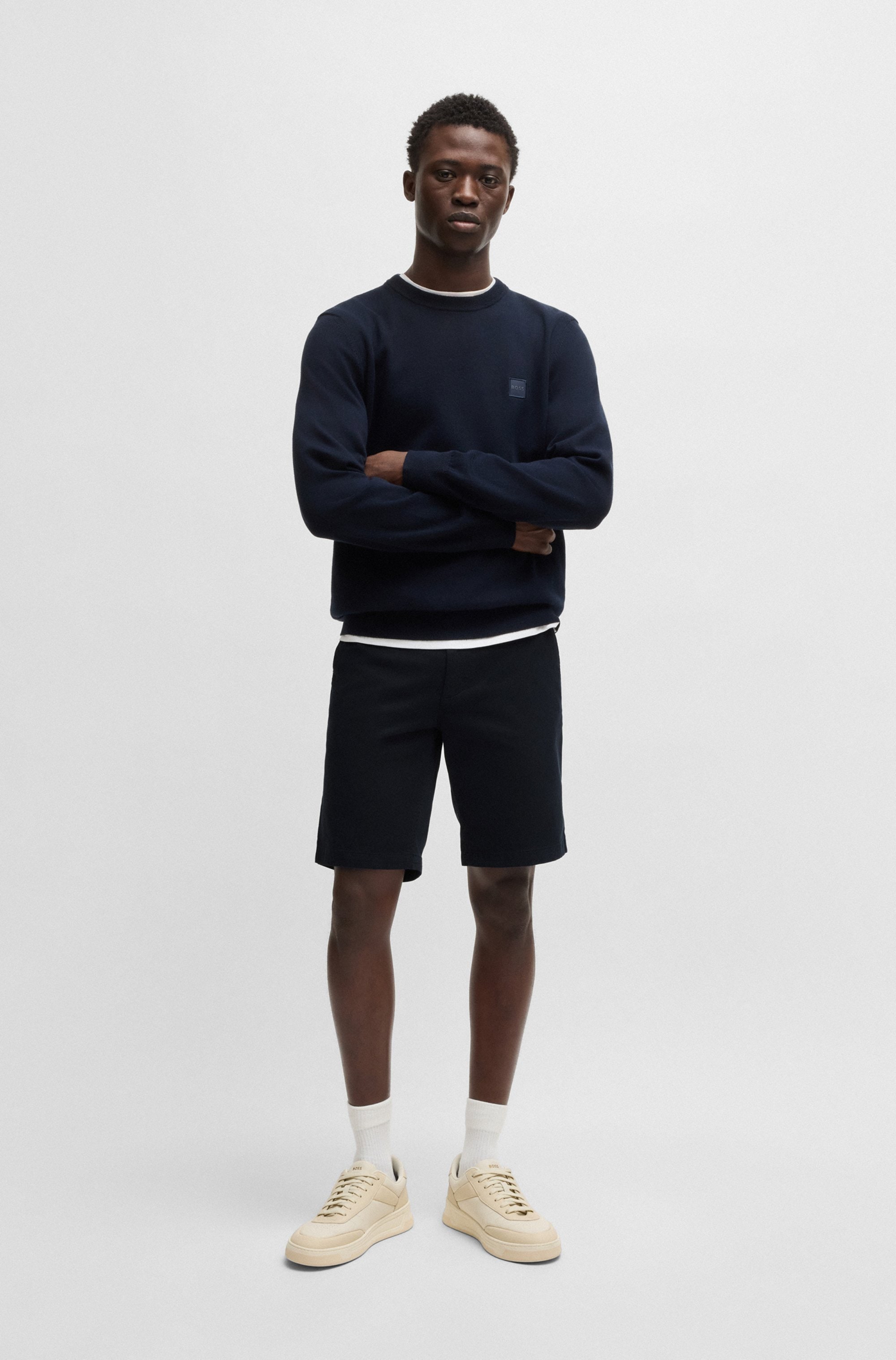 BOSS ORANGE Chinoshorts »Chino-slim-Shorts«, in moderner Passform