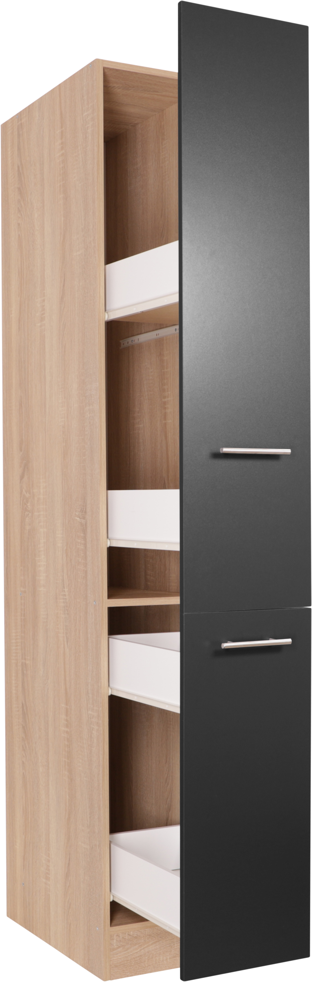 RESPEKTA Armoire à pharmacie »Merle« Breite 30 cm, Metallstangengriffe, Höhe 200 cm