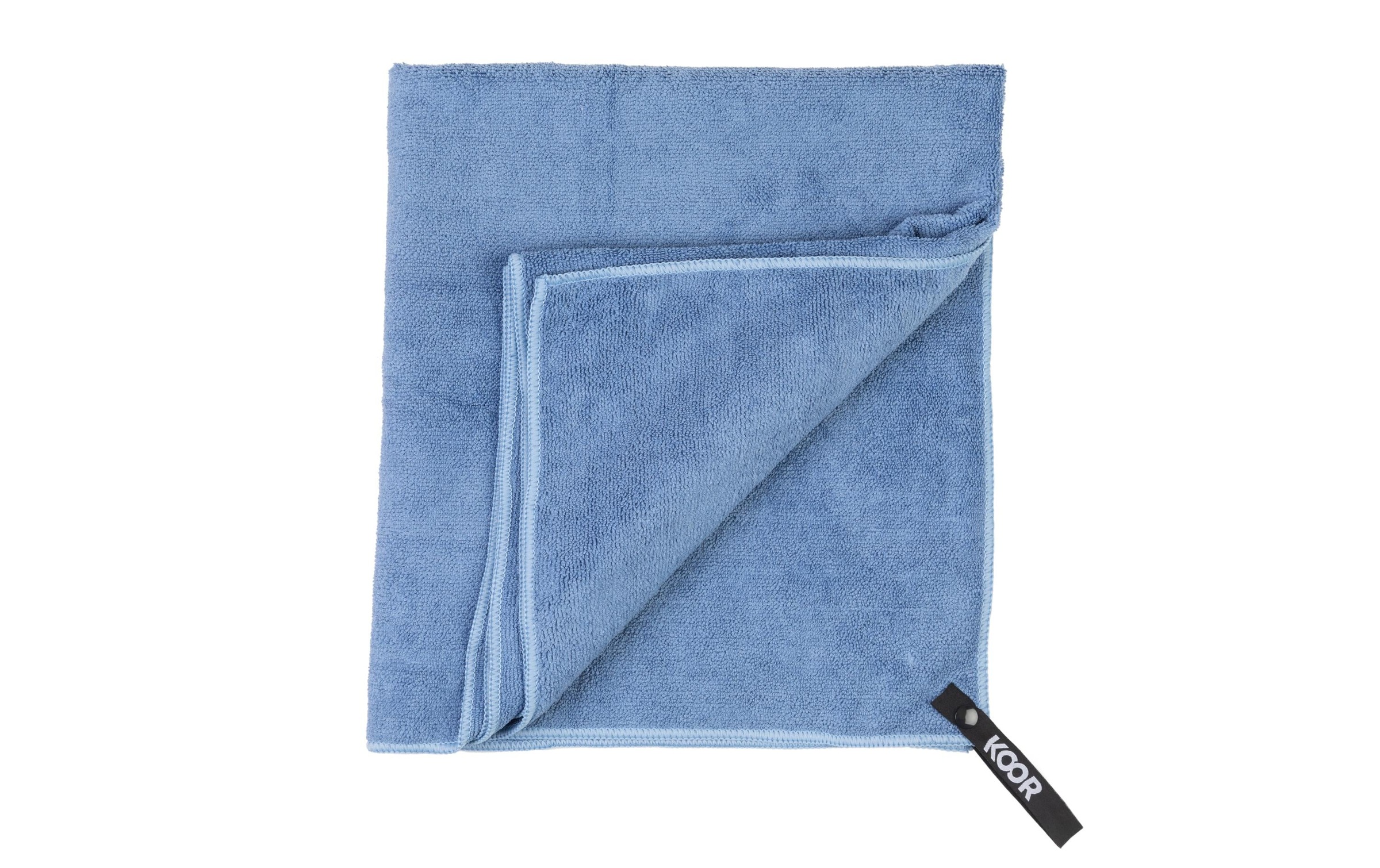 KOOR Badetuch »Badetuch soft blue XL«, (1 St.)