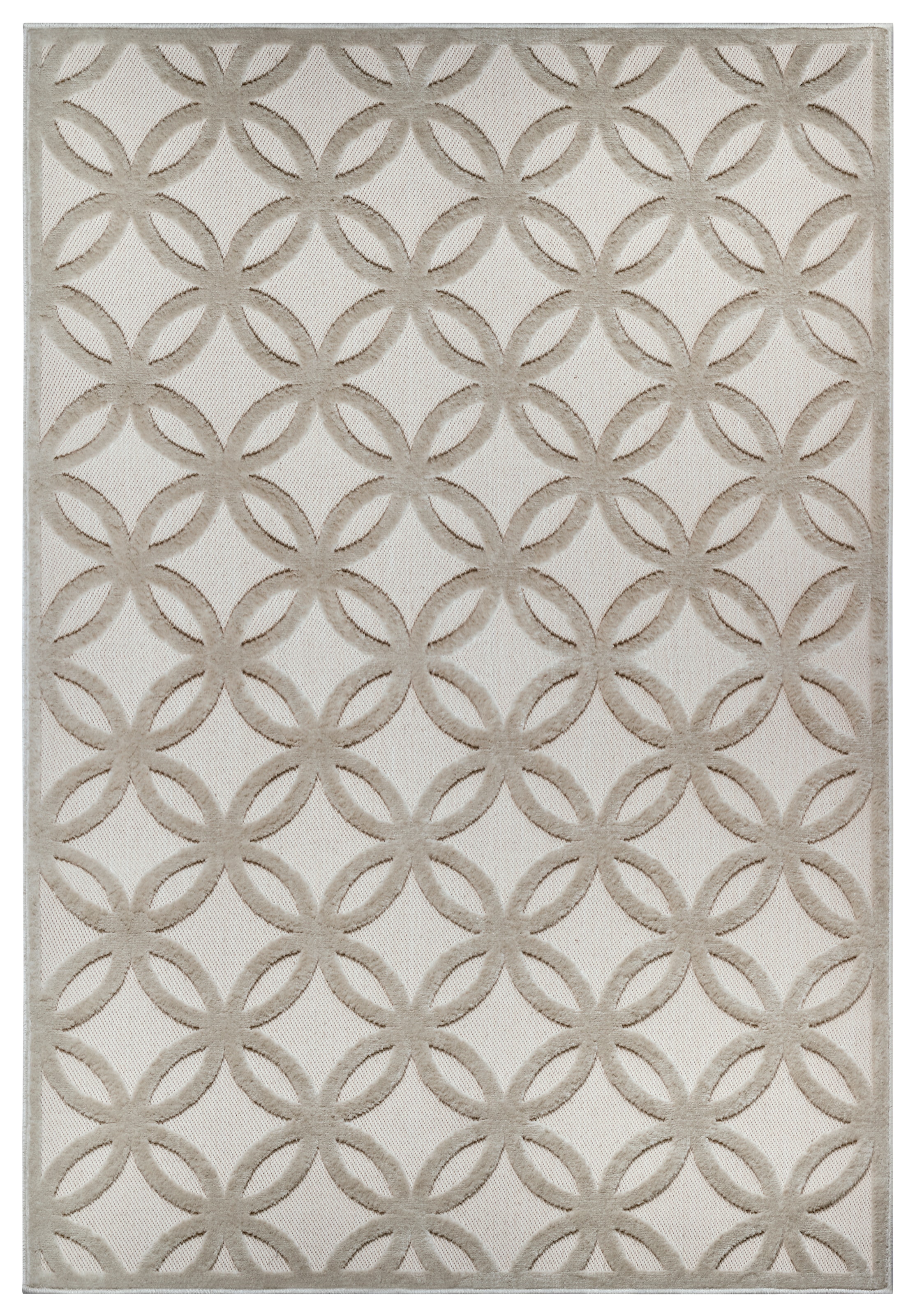 Teppich Muster, Rauten Wohnzimmer Skandi, Trouver Flachgewebe, sur Modern, rechteckig, HANSE Home Geometrisches »Circle«,