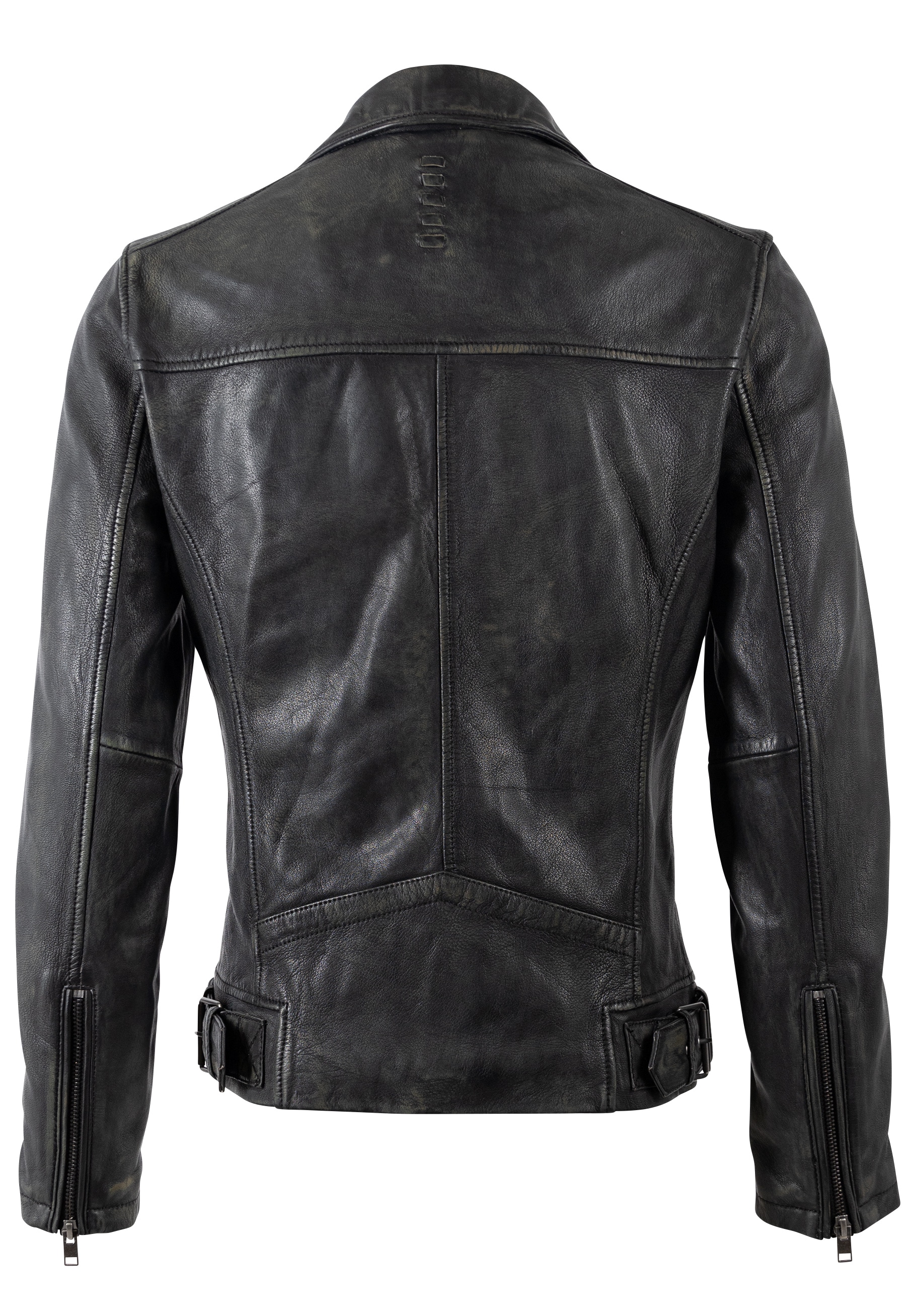 Mauritius Veste en cuir »MMLario« mit Reverskragen, Slim Fit