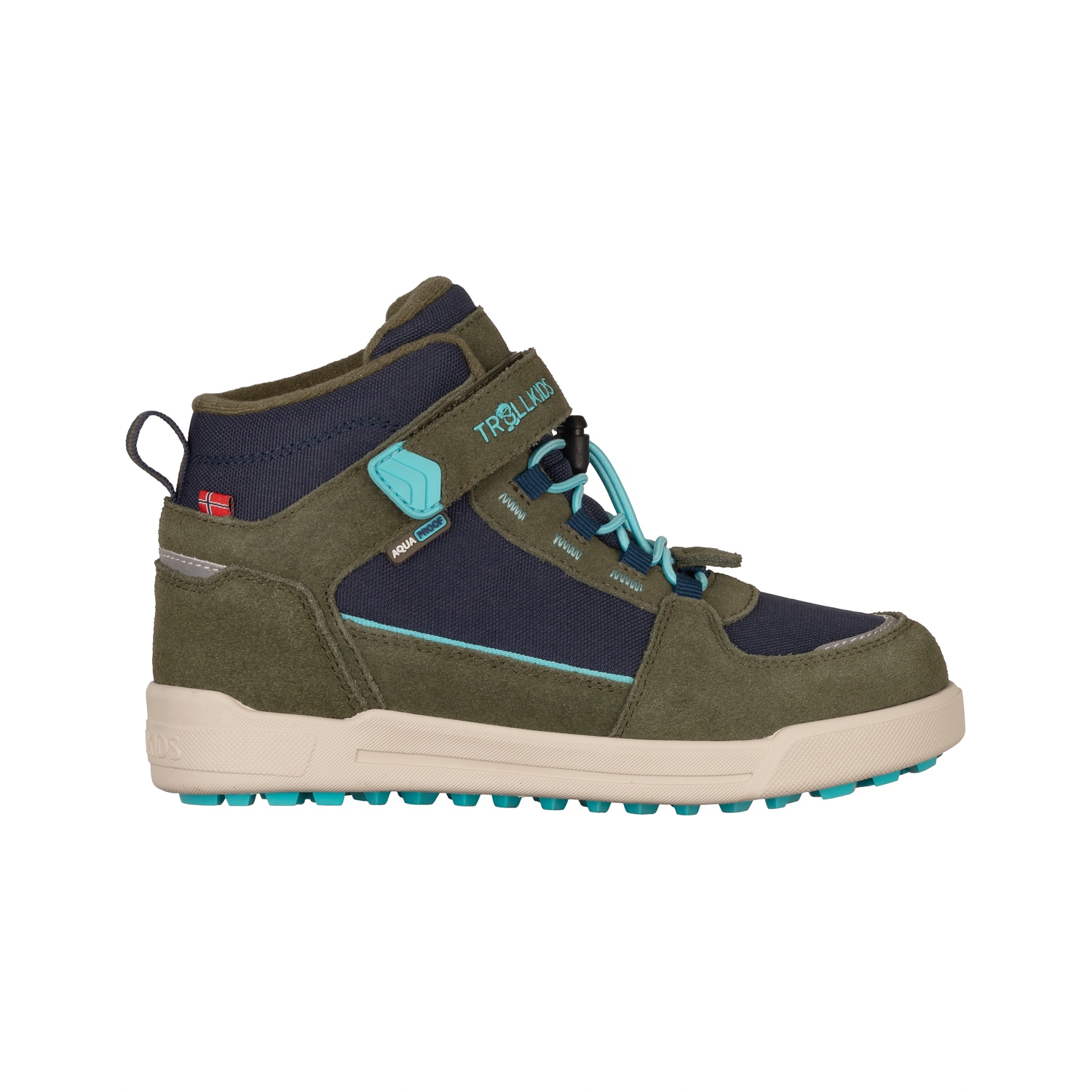 TROLLKIDS Bottes d'hiver »KIDS GRYLLEFJORD MID CUT«  étanche