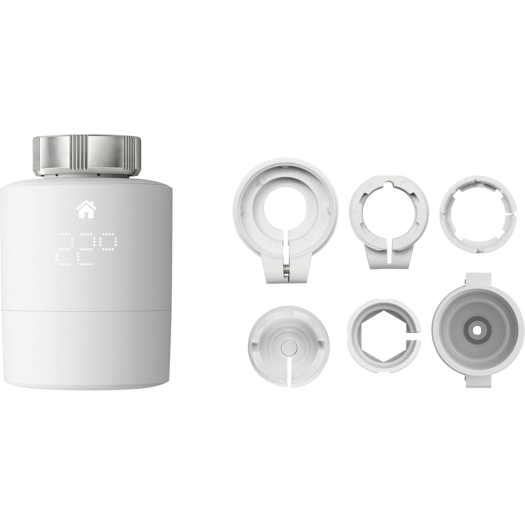 Tado Heizkörperthermostat »Smartes Heizkörper-Thermostat - 5er Pack, zur Einzelraumsteuerung«