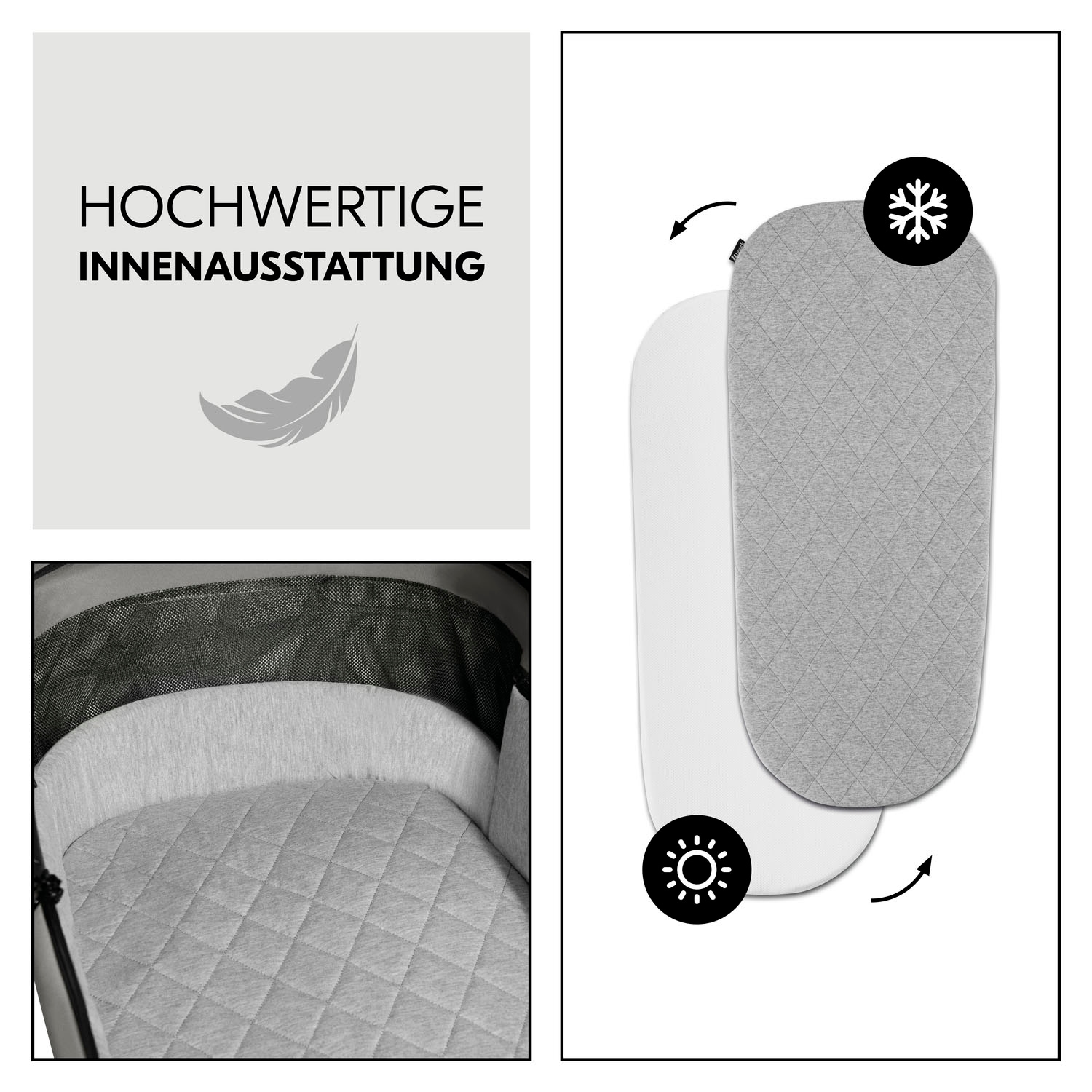 Hauck Poussette combinée »Comfort N Care Air« 22 kilos Belastbarkeit bis 22 kg