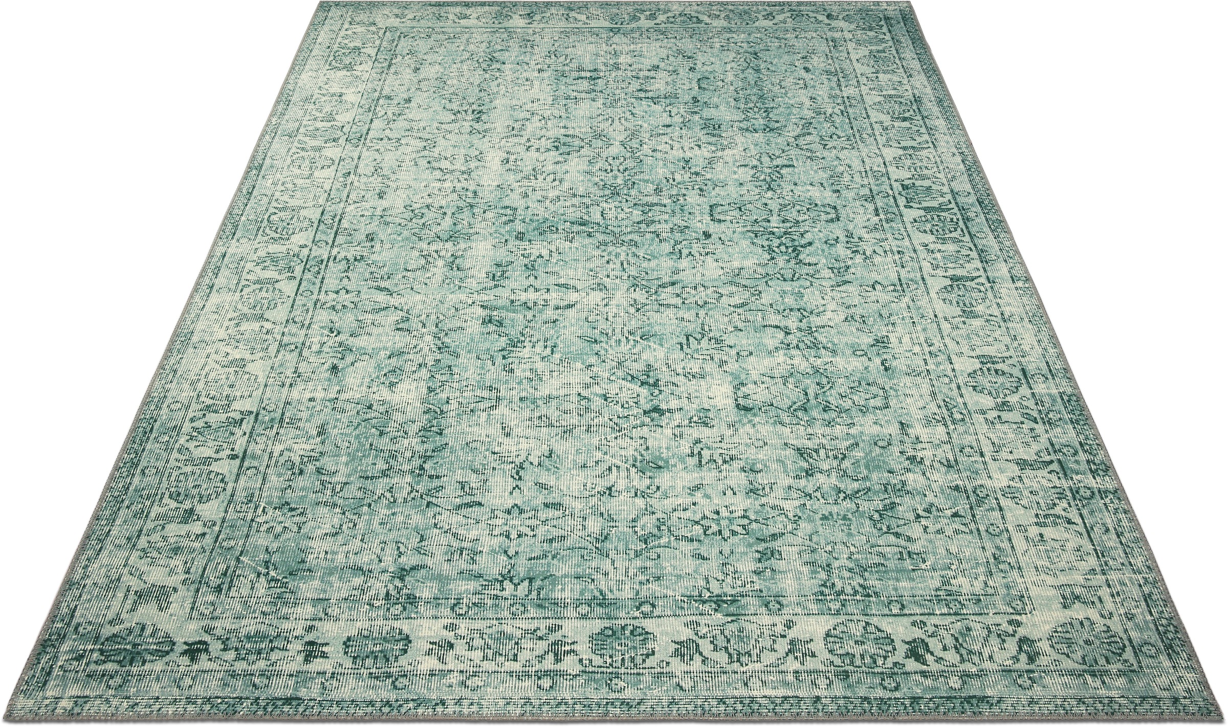 Image of my home Teppich »Samira«, rechteckig, 6 mm Höhe, Orient Optik, Vintage Design, Rutschhemmende Rückenbeschichtung, Wohnzimmer, Schlafzimmer, Arbeitszimmer, Robust, Pflegeleicht bei Ackermann Versand Schweiz