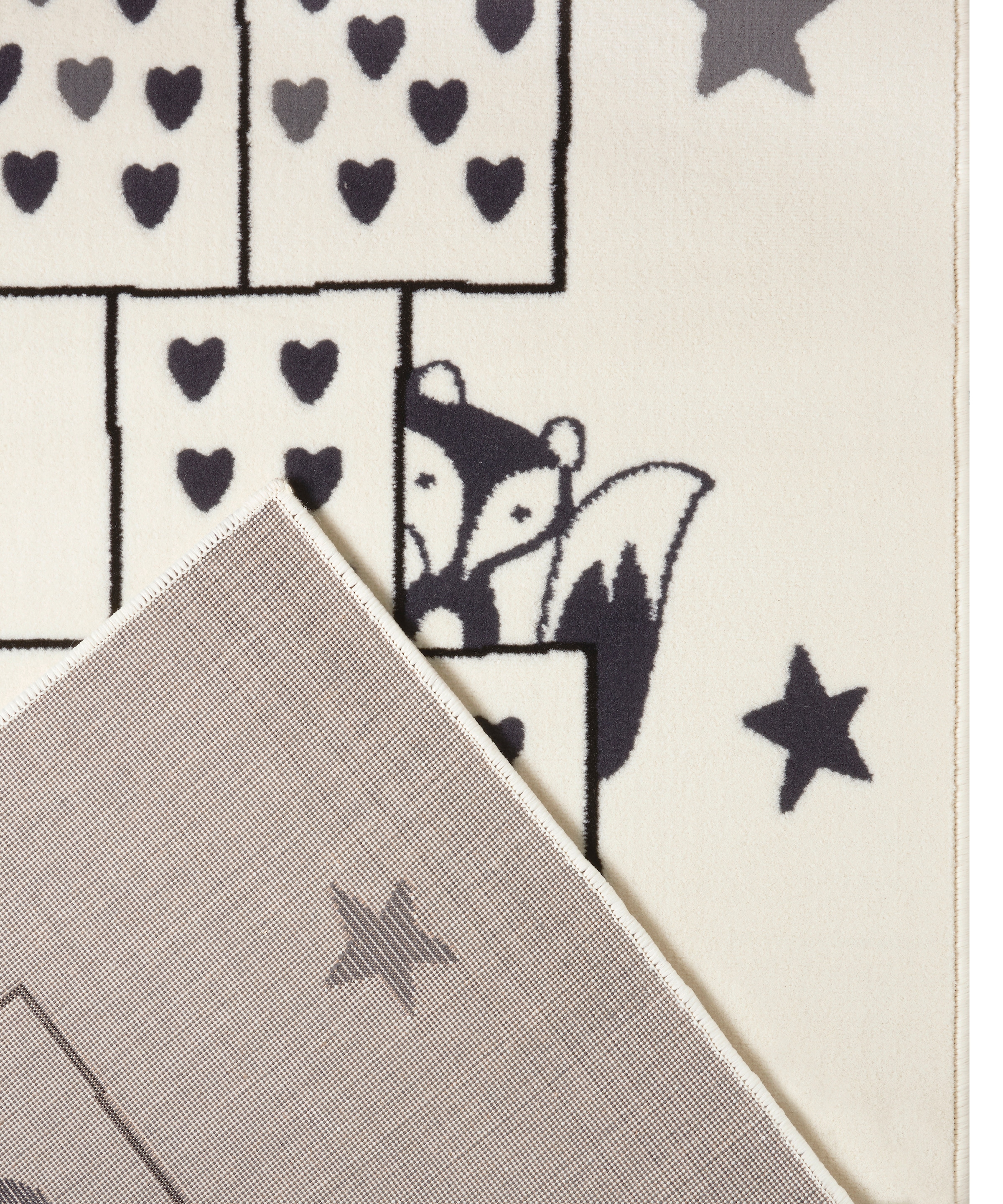 HANSE Home Kinderteppich »Jump«, rechteckig, 9 mm Höhe, Spielunterlage Hüpfkästchen Himmel & Hölle, Tieren, Flachgewebe