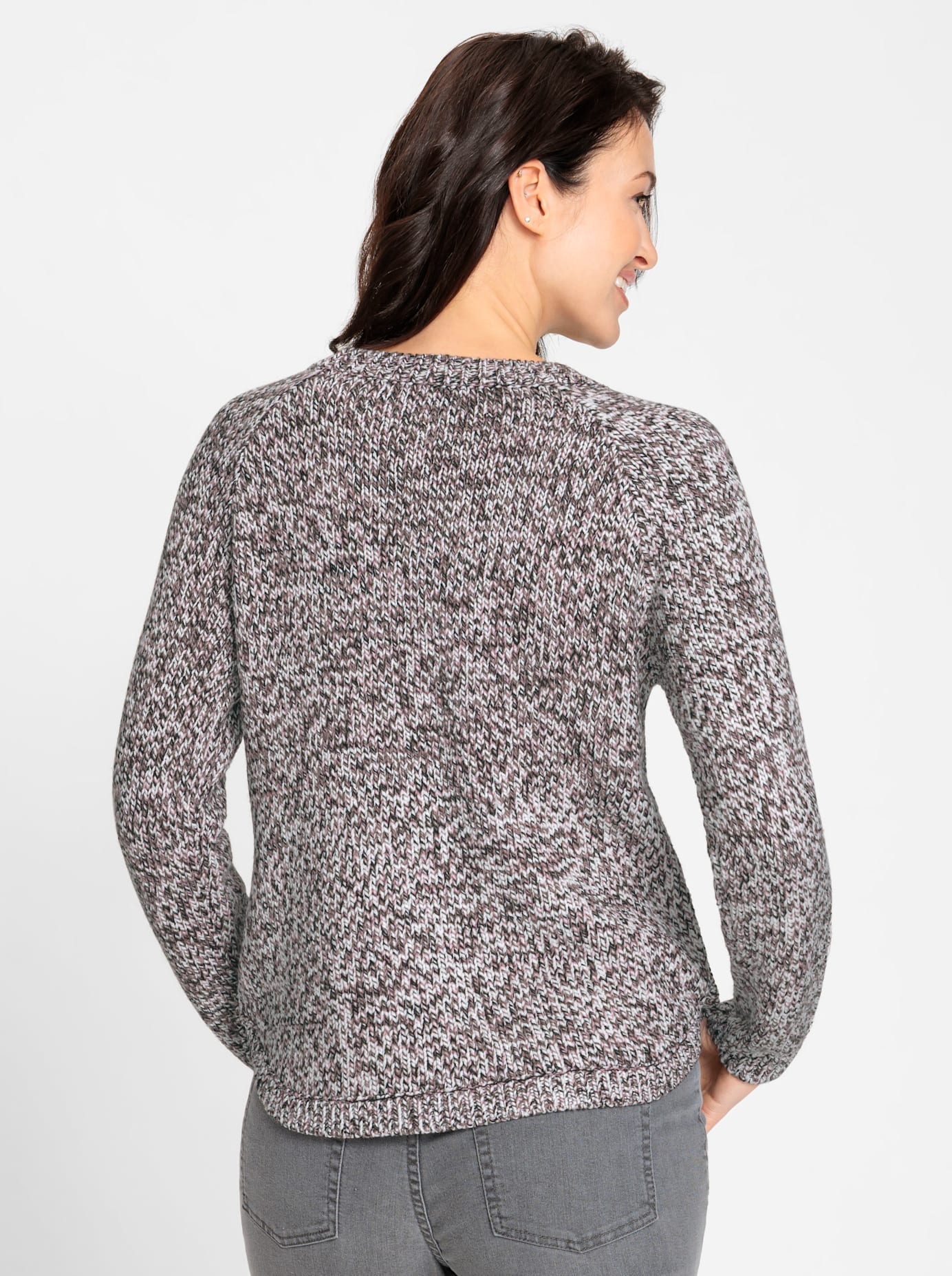 Inspirationen Rundhalspullover »Rundhals-Pullover«