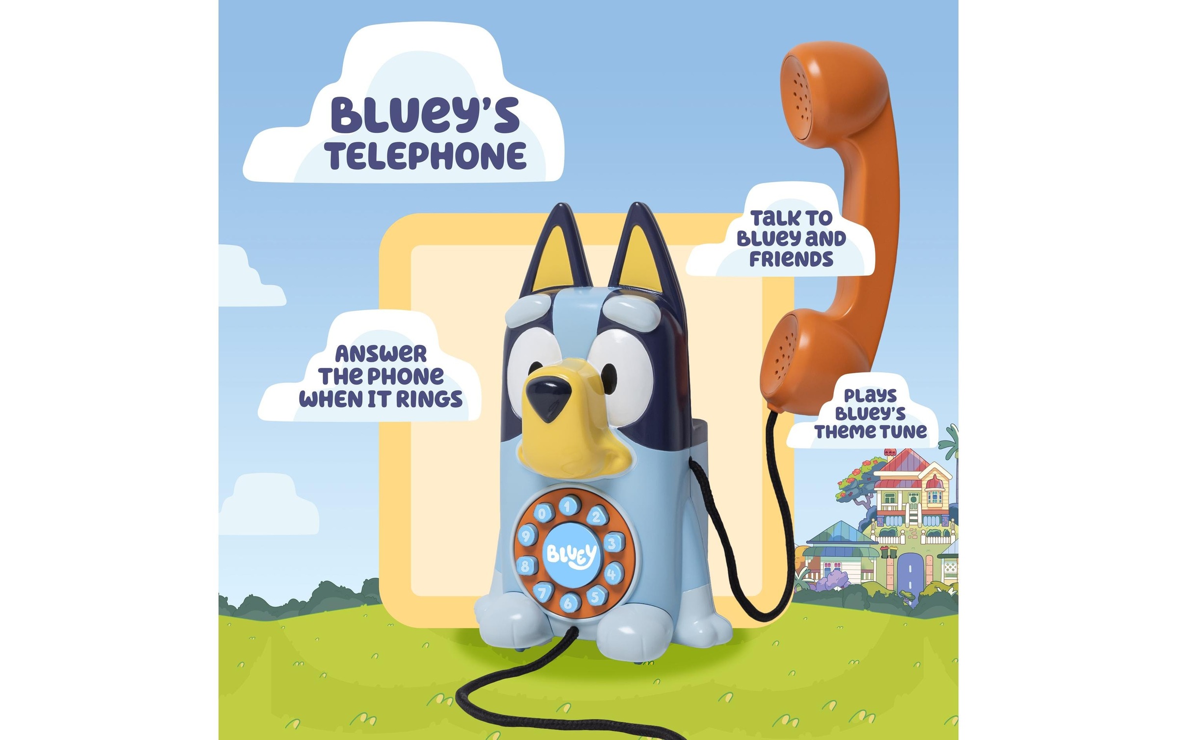 Lernspielzeug »HTI Blueys Telephone«