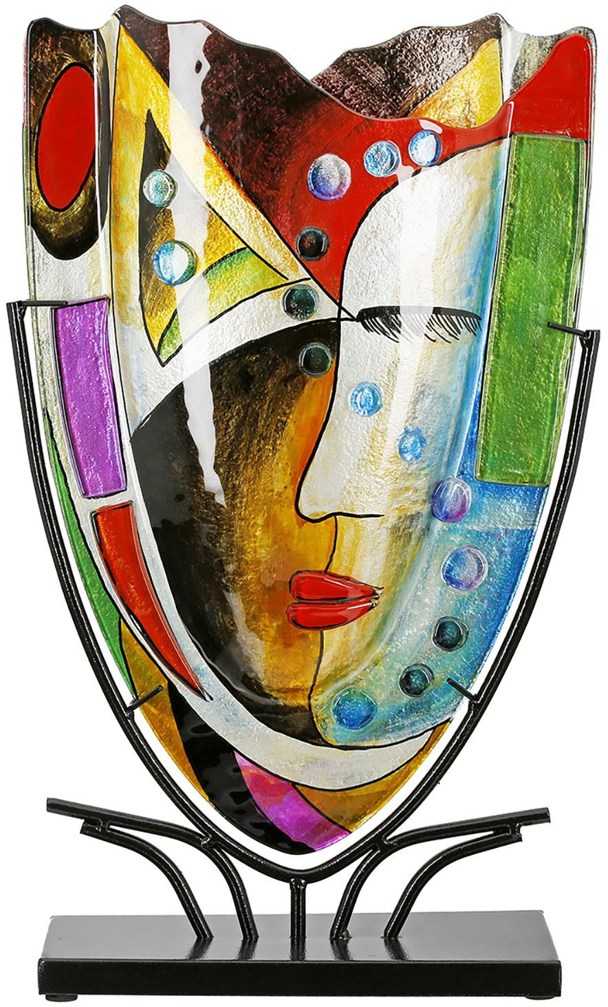 Image of Casablanca by Gilde Bodenvase "Gesichtsvase Veronique, H.49 cm"