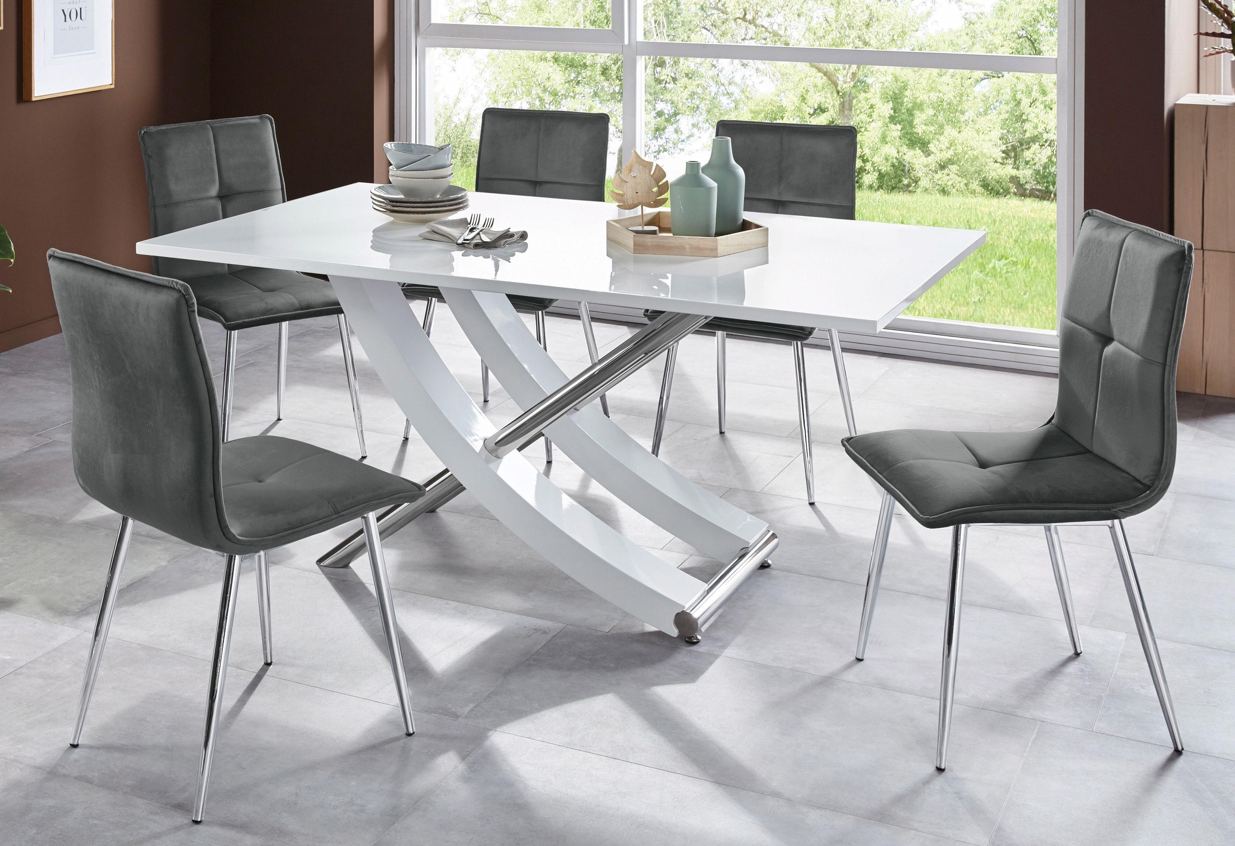 INOSIGN Esstisch »Kaleo, TOPSELLER!« Tisch, Esstisch, OTTOs Choice,  Breite 160 cm, modernes Design, stabil, Hochglanz