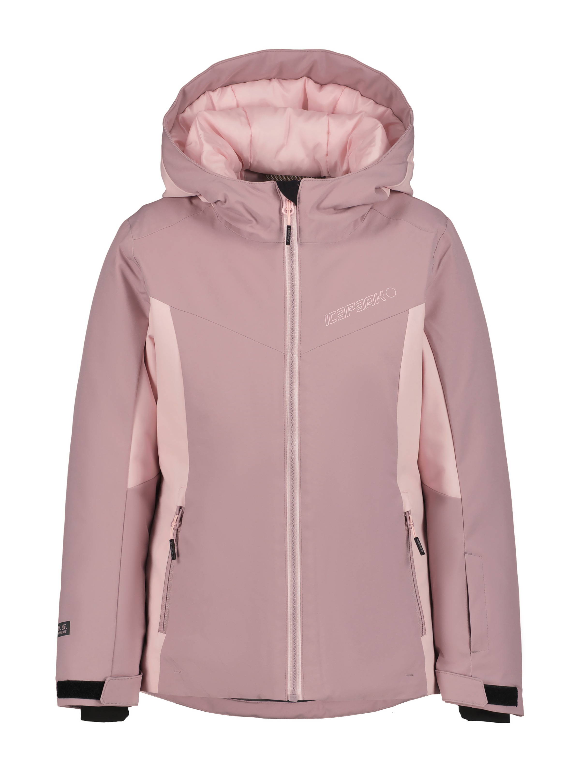 Image of Icepeak Skijacke "ICEPEAK LANETT JR" mit Kapuze mit dezenten Logoschriftzügen