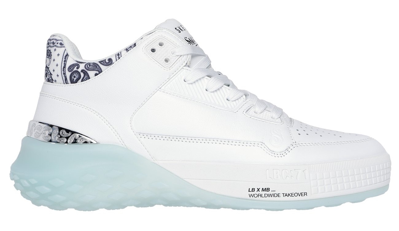 Skechers Sneakers »SIZZLE-SNOOP SIZZLE BUCKETS«  Chaussure à lacets, chaussure de loisirs, MidCut avec mousse à mémoire Air-Cooled