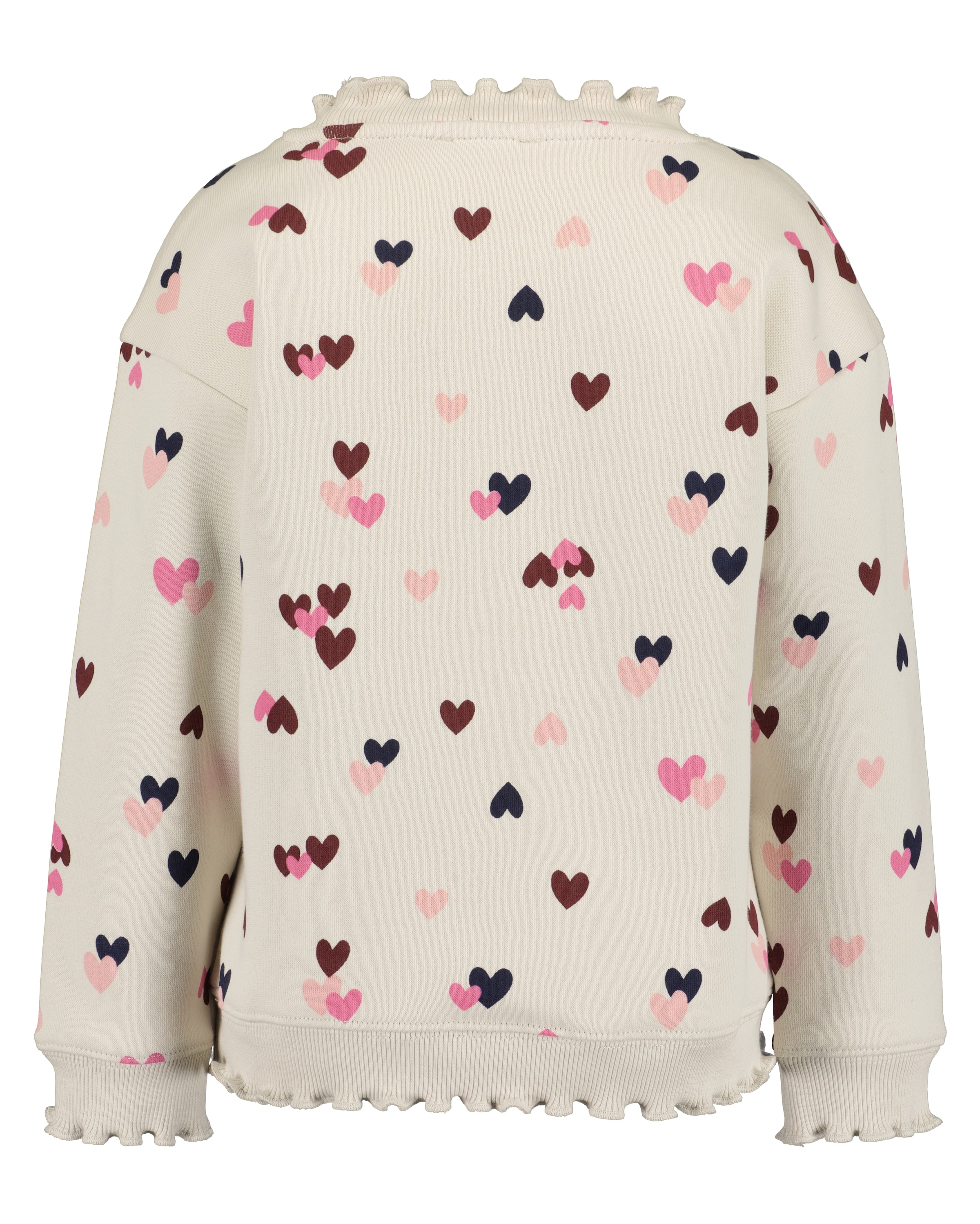 Blue Seven Sweatshirt , mit tollen Wellenkanten
