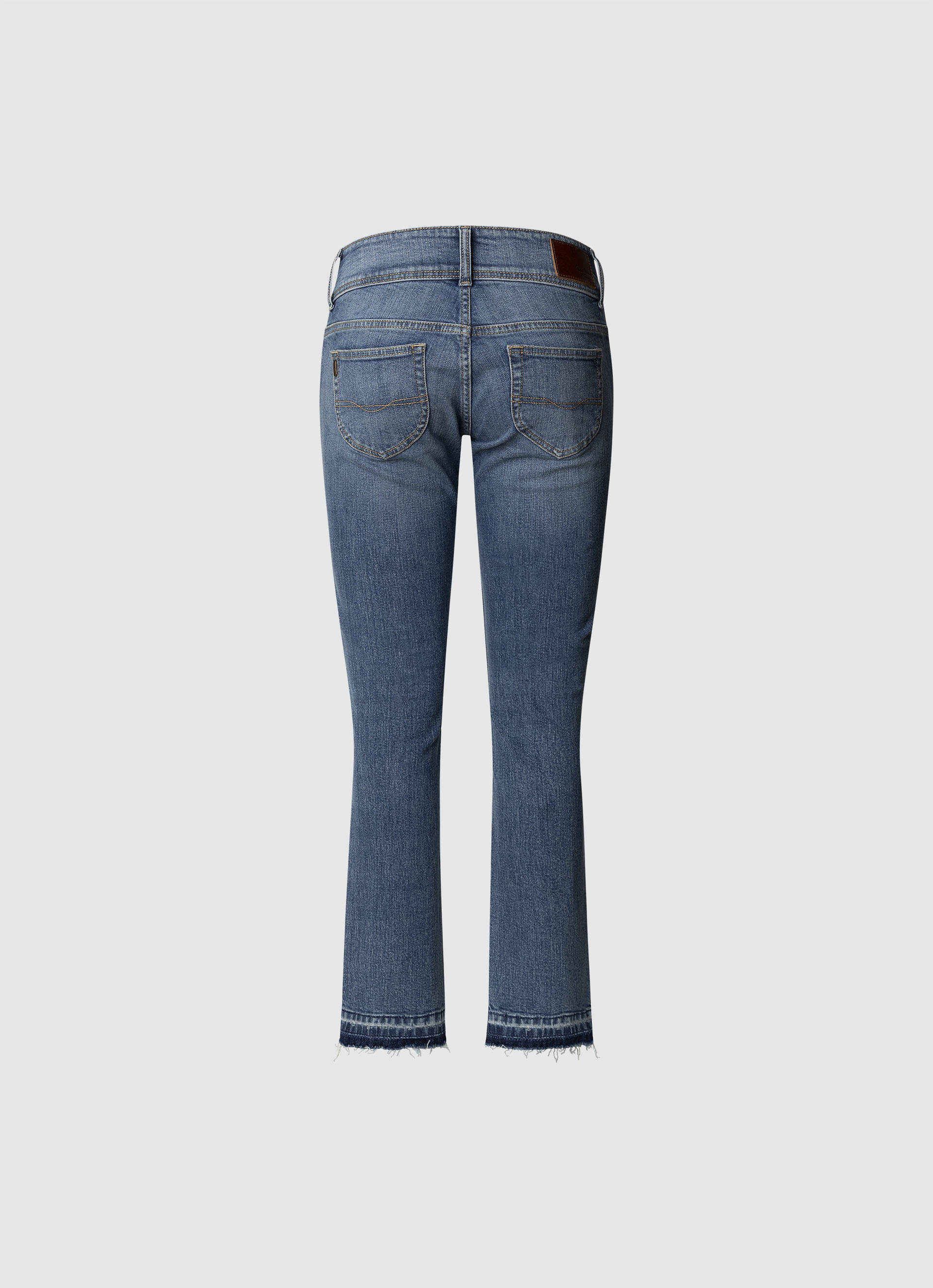 Pepe Jeans Slim-fit-Jeans »SLIM JEANS LW«, mit doppeltem Knopfverschluss