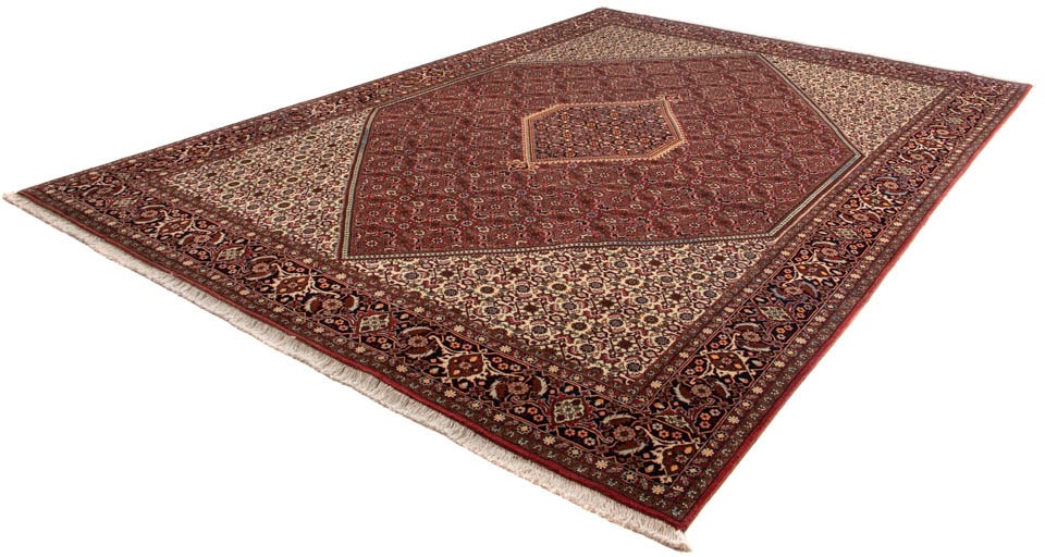 Image of morgenland Orientteppich »Perser - Bidjar - 364 x 250 cm - braun«, rechteckig, 15 mm Höhe, Wohnzimmer, Handgeknüpft, Einzelstück mit Zertifikat bei Ackermann Versand Schweiz