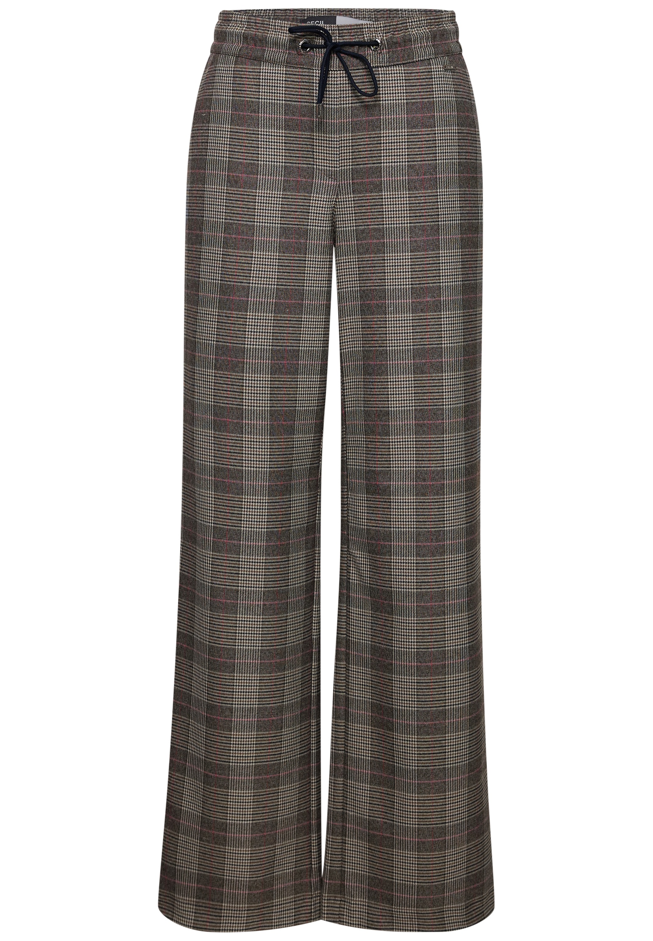 Image of Cecil Stoffhose im Loose Fit / Karomuster