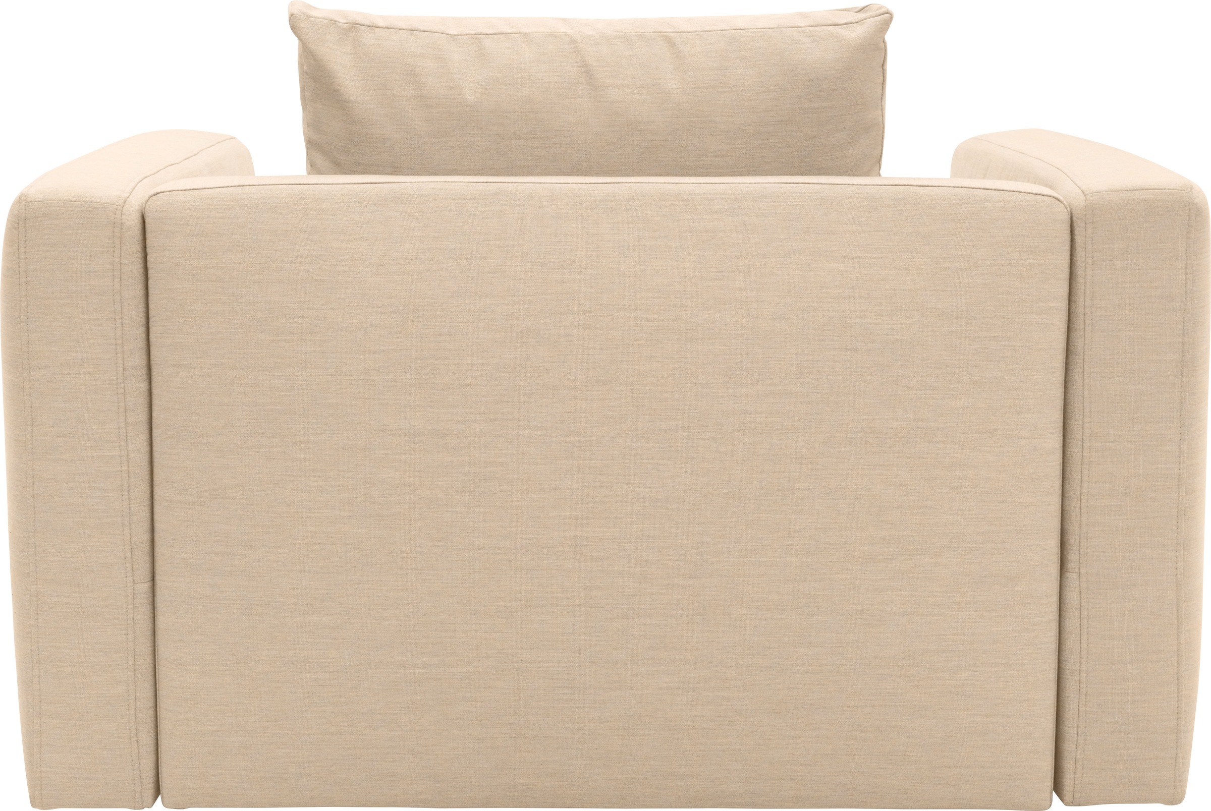 DOMO collection Sessel »Solskin, individuell erweiterbar, für Garten, Terrasse, Balkon« Formschön mit losem Sitz- und Rücken-Kissen, speziell für Outdoor