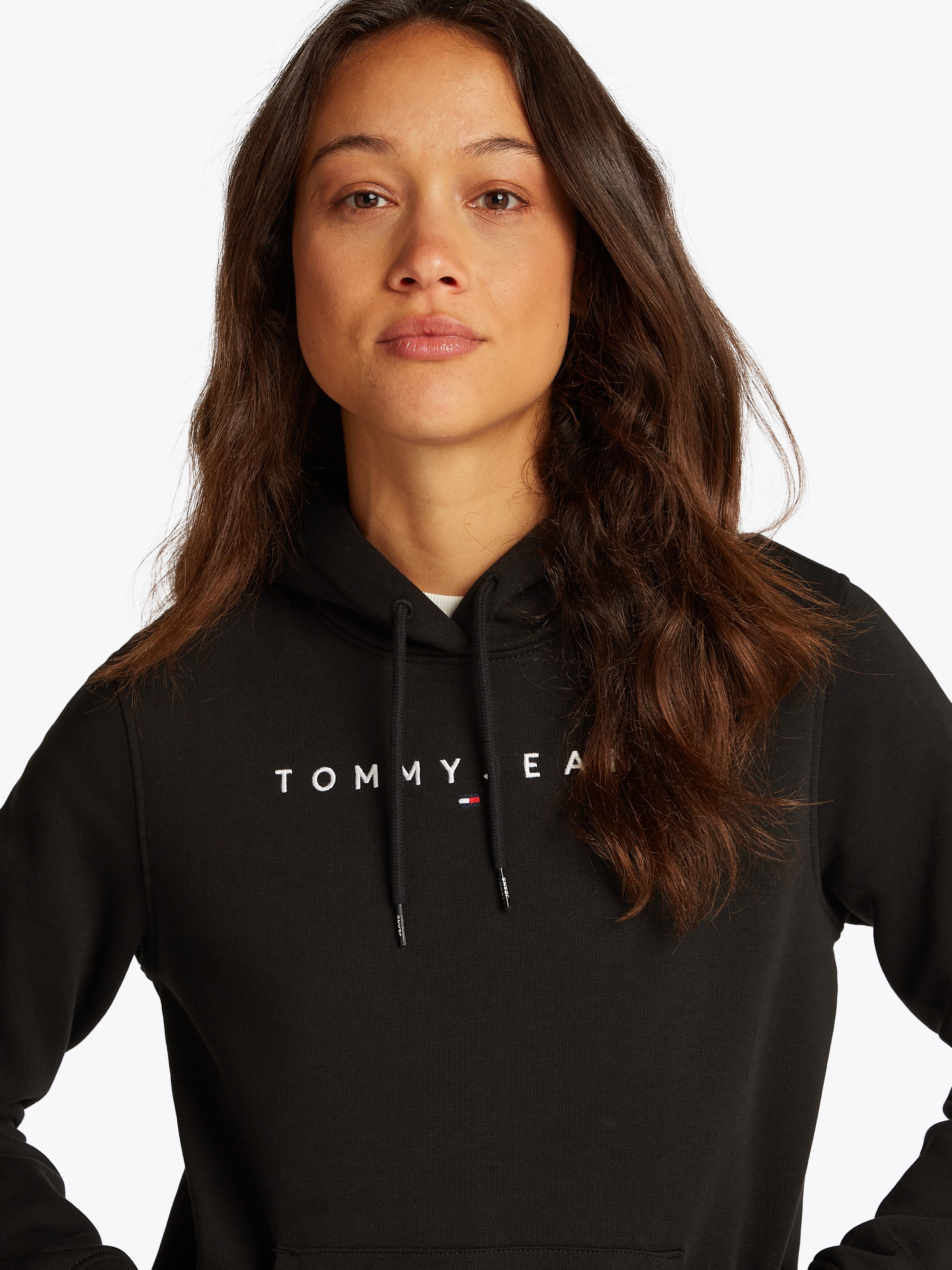 Tommy Jeans Kapuzensweatshirt »TJW REG LINEAR HOODIE«, mit Logoschriftzug