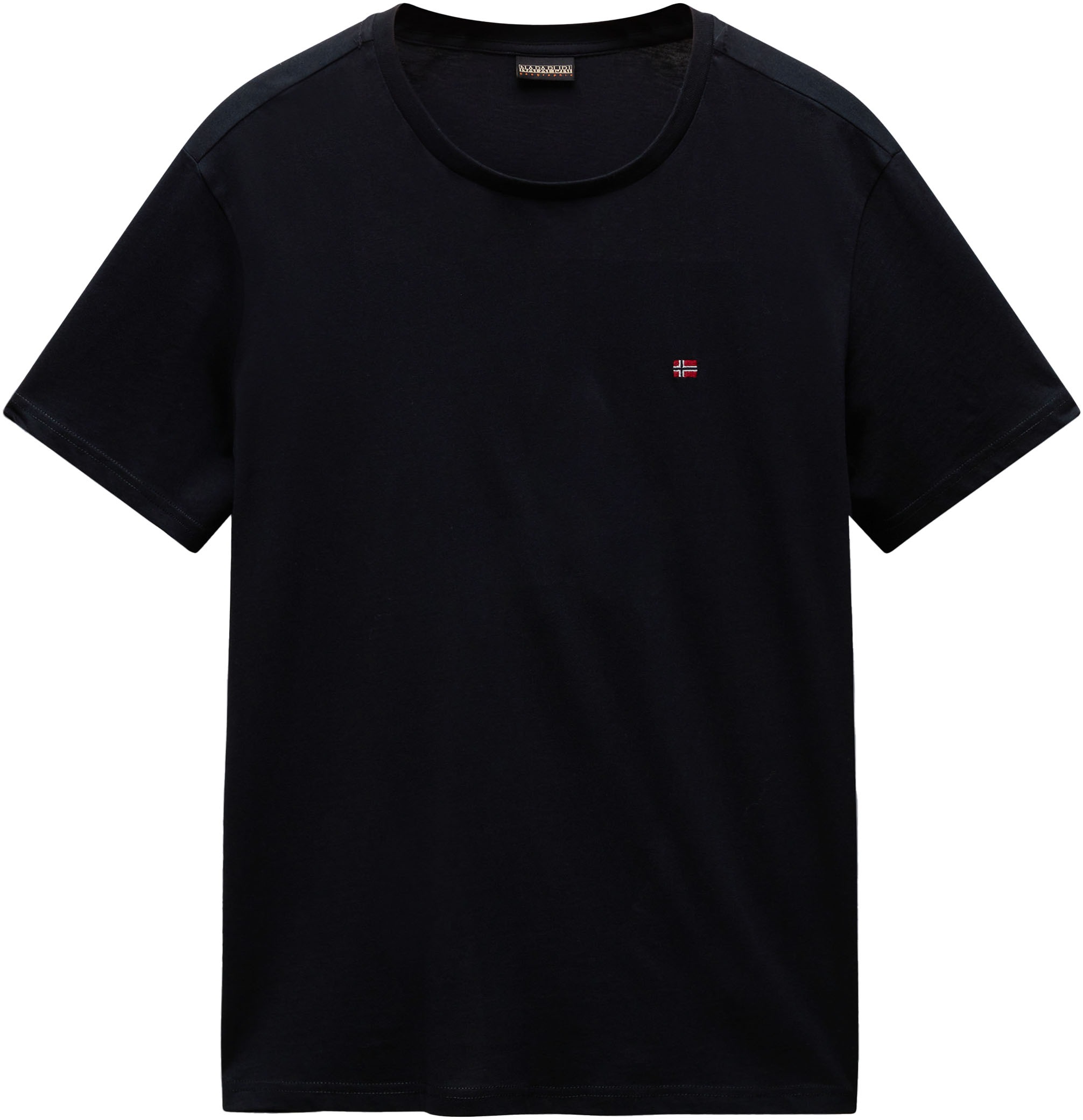 Napapijri T-Shirt »SALIS SS SUM SHARK SKIN HCB« Kurzarm, für sportliche und sommerliche Anlässe, Rundhalsausschnitt