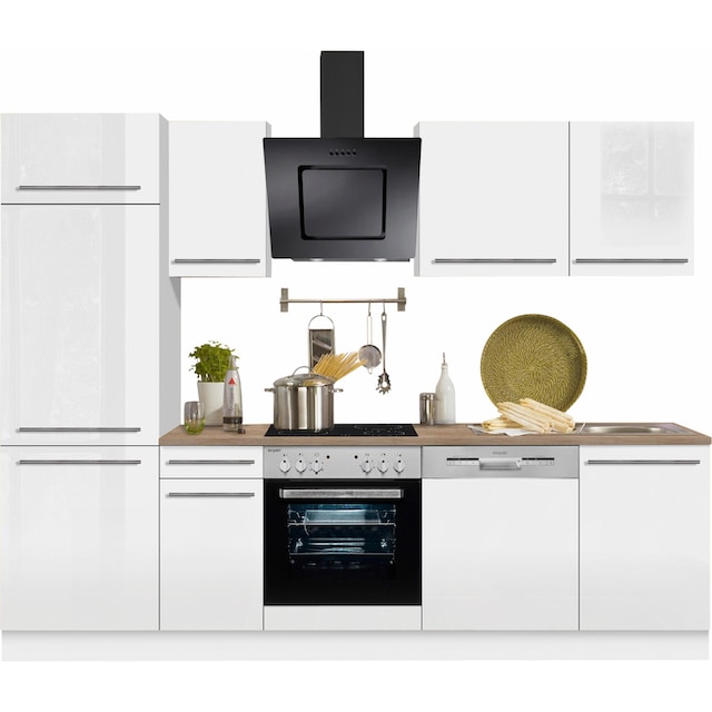 OPTIFIT Küchenzeile »Bern«, Breite 270 cm, gedämpfte Türen, wahlweise mit  E-Geräten jetzt kaufen