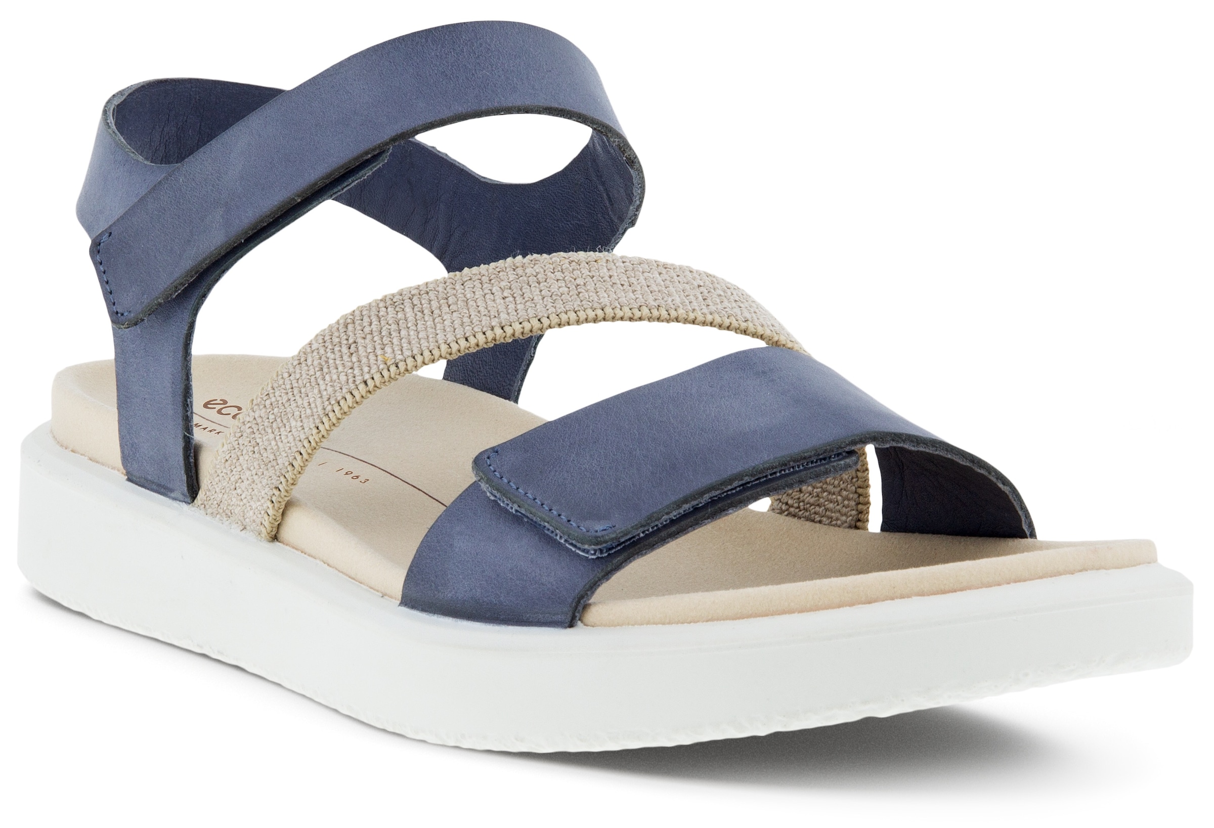 Riemchensandale »FLOWT W«, Sommerschuh, Sandalette, Klettschuh, mit praktischen...