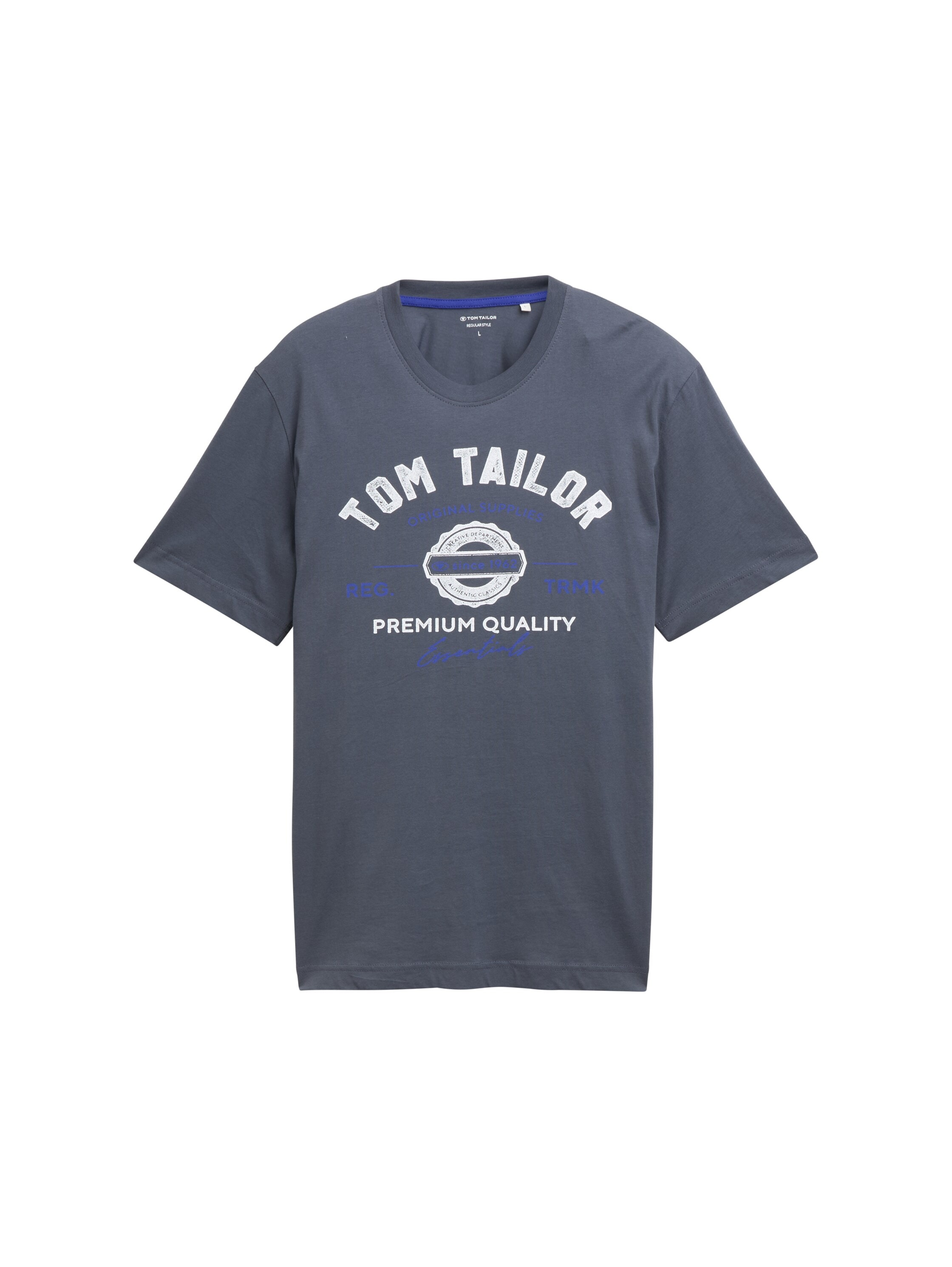 TOM TAILOR T-Shirt, mit grossem Logofrontprint