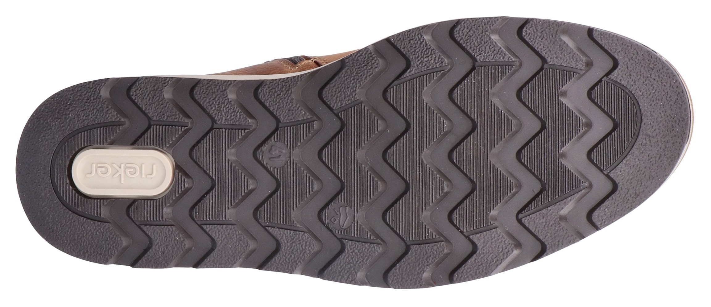 Rieker Winterboots, Schnürboots, Casual-Stiefelette mit Innenreissverschluss, Warmfutter