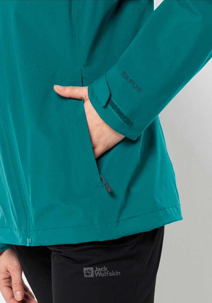 Jack Wolfskin Funktionsjacke »ROBURY 2L JKT W«, mit Kapuze
