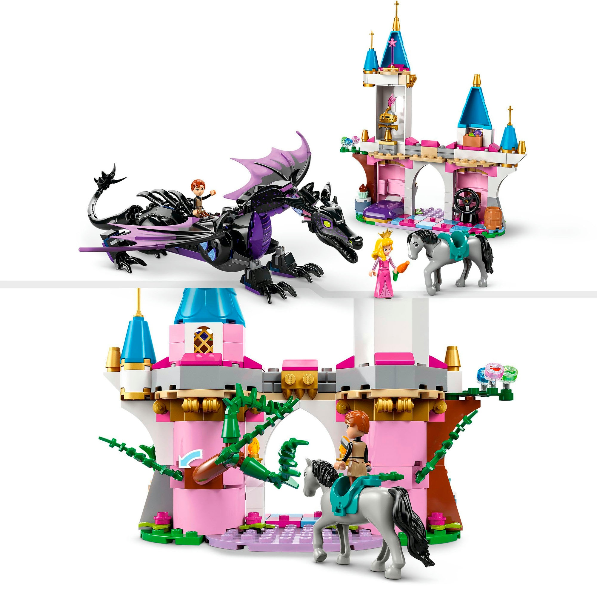 LEGO® Pions de construction »Malefiz als Drache (43240), LEGO Disney Princess« Made in Europe