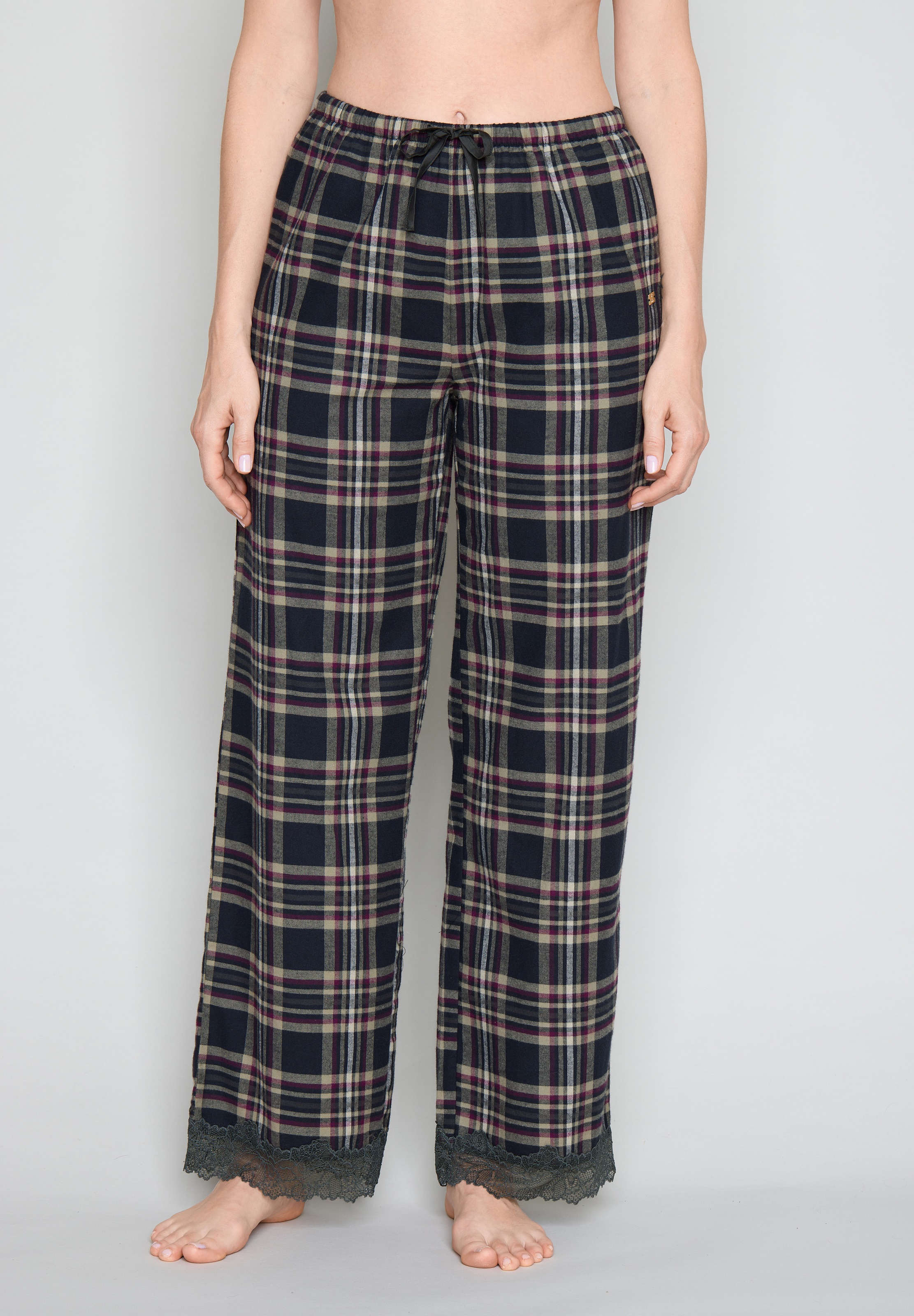 Image of JOOP Pyjamahose "Alpine Mix & Match (woven cotton)" mit alpinem Mix-&-Match-Charakter, aus Flanell