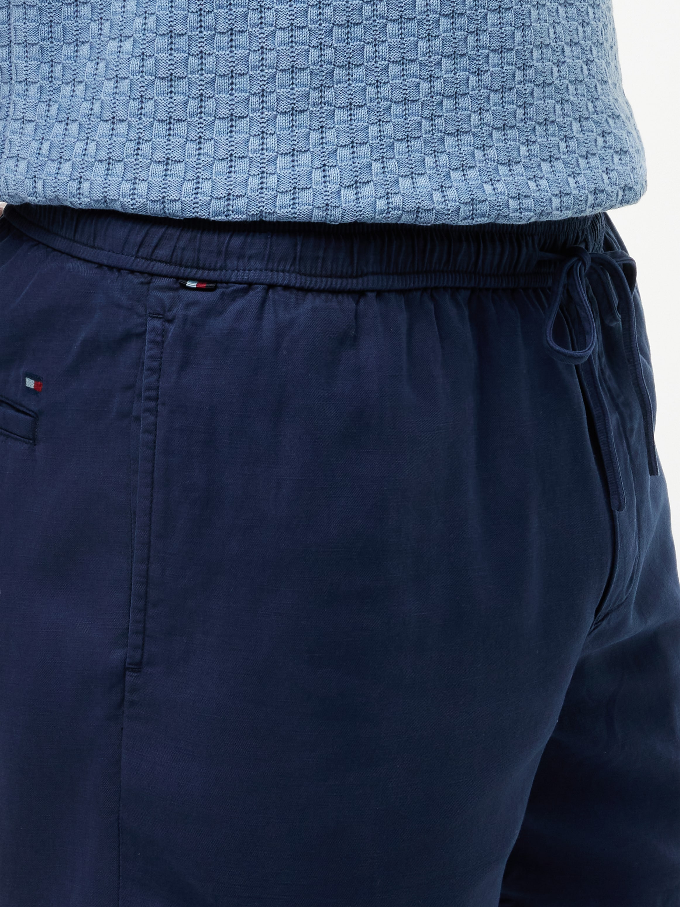 Tommy Hilfiger Short »DOVER 6" PO CO LYOCELL GMD«  lavé, avec entrejambe de 15 cm, ceinture élastique