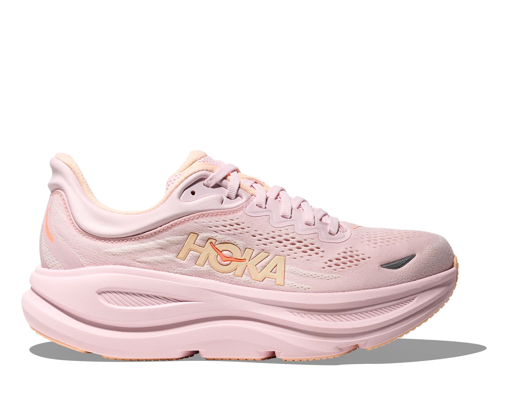 Hoka One One Chaussure de course »BONDI 9«  matière supérieure en mesh respirant, semelle extérieure en caoutchouc et EVA