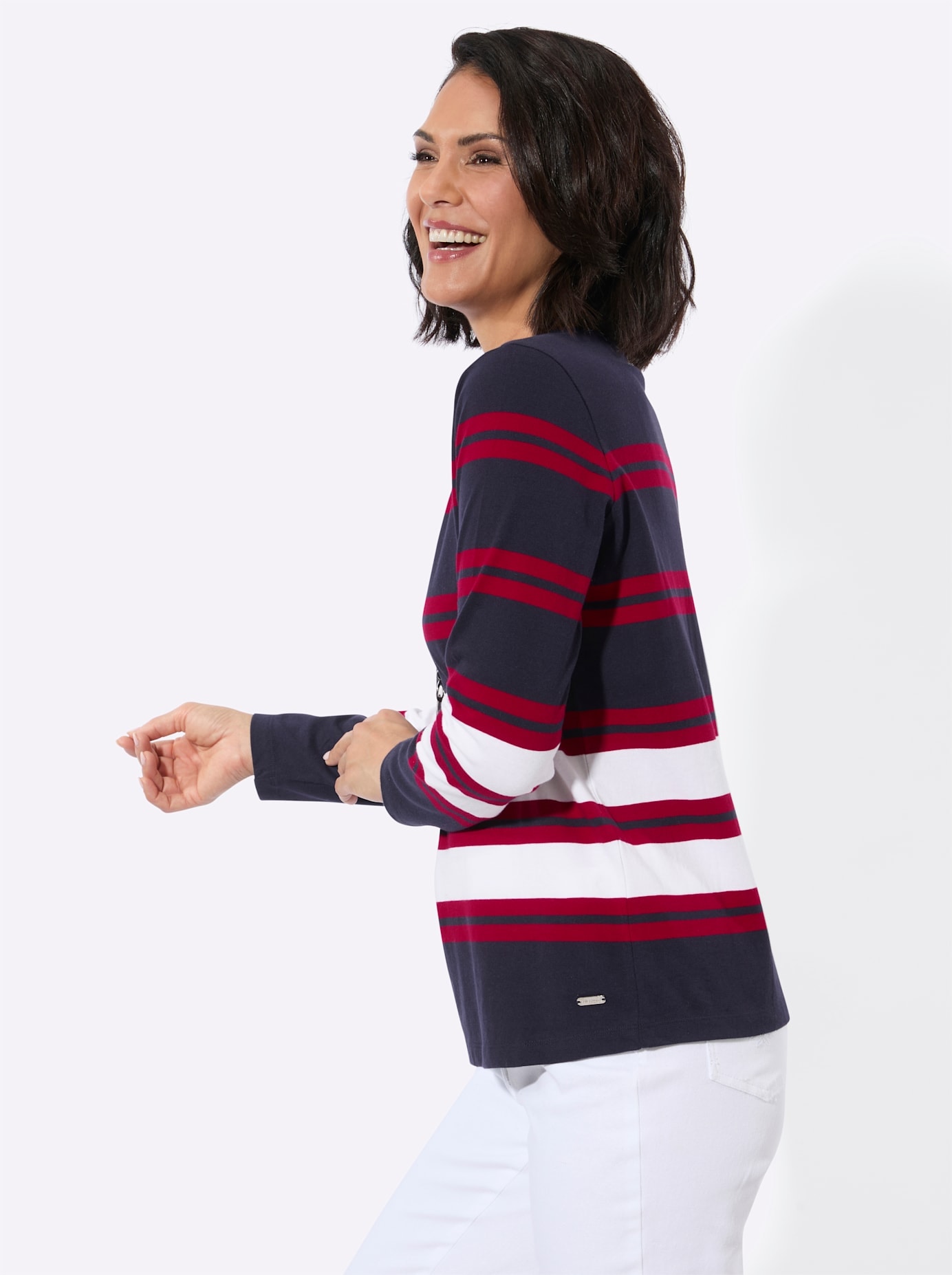 Casual Looks Print-Shirt »Druck-Shirt« 1