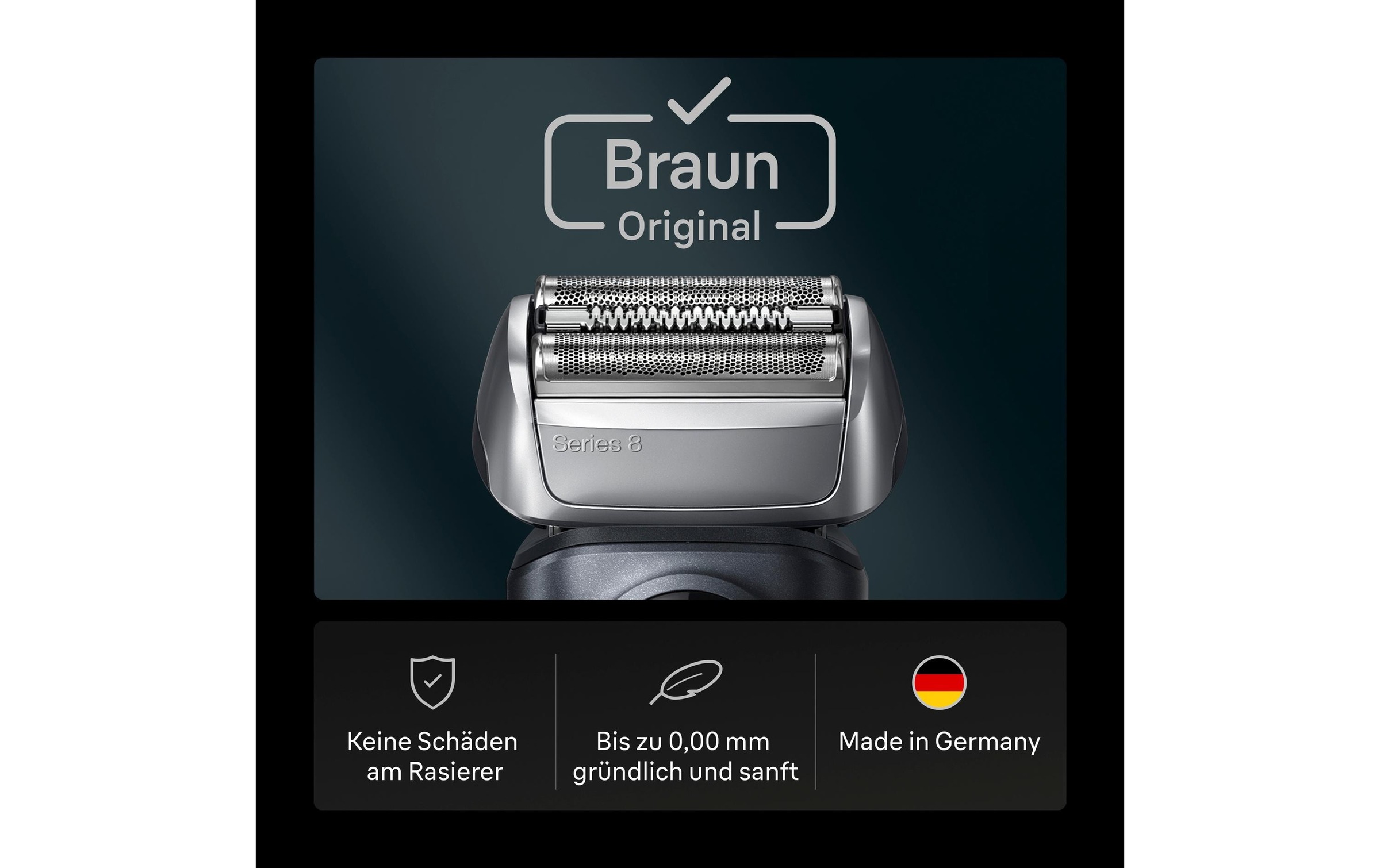 Braun Tête de rasage de rechange »Series 8 Scherkopf 83M«