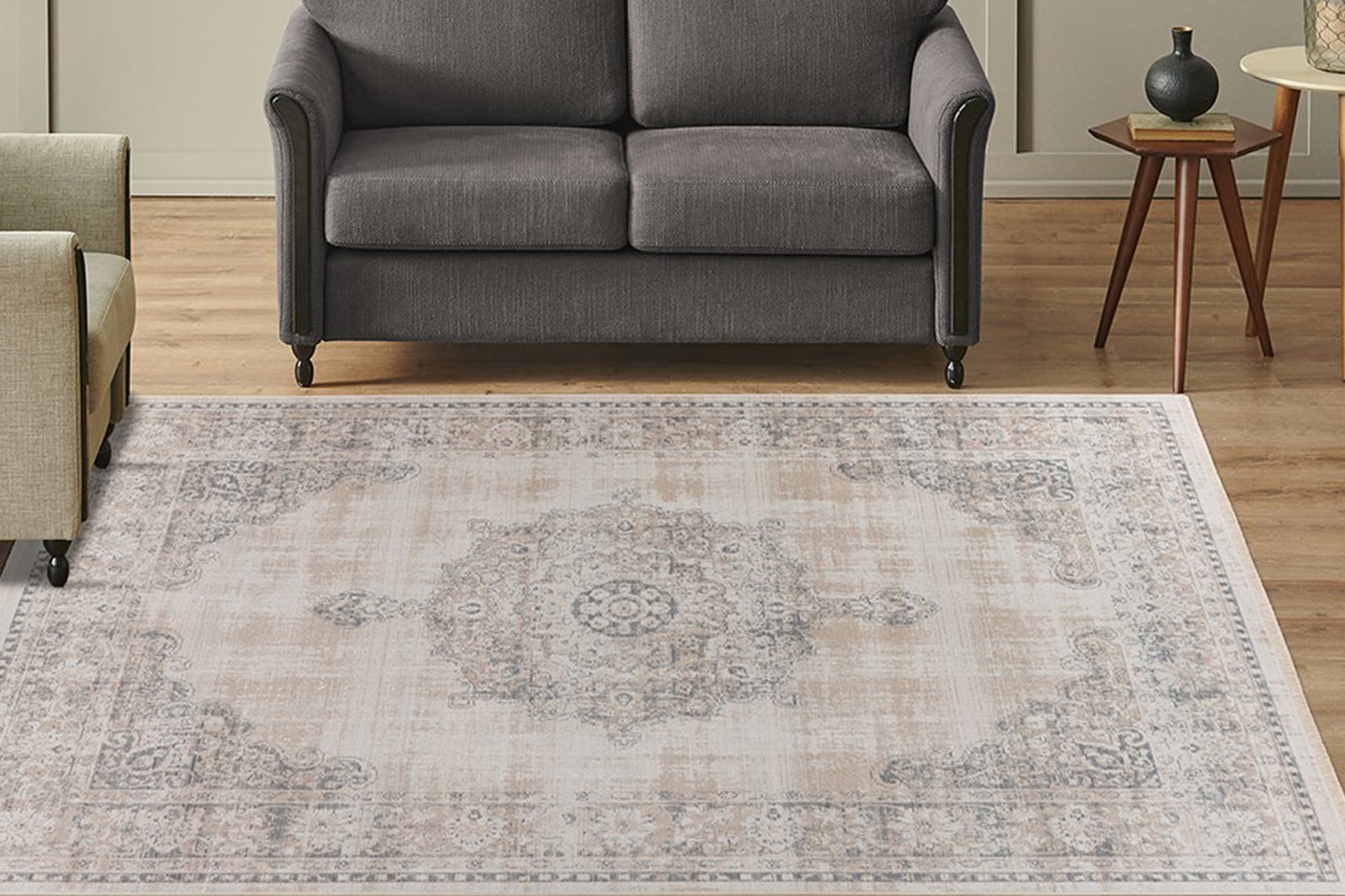 Image of Kayoom Teppich "Dilan 100" rechteckig 5 mm Höhe