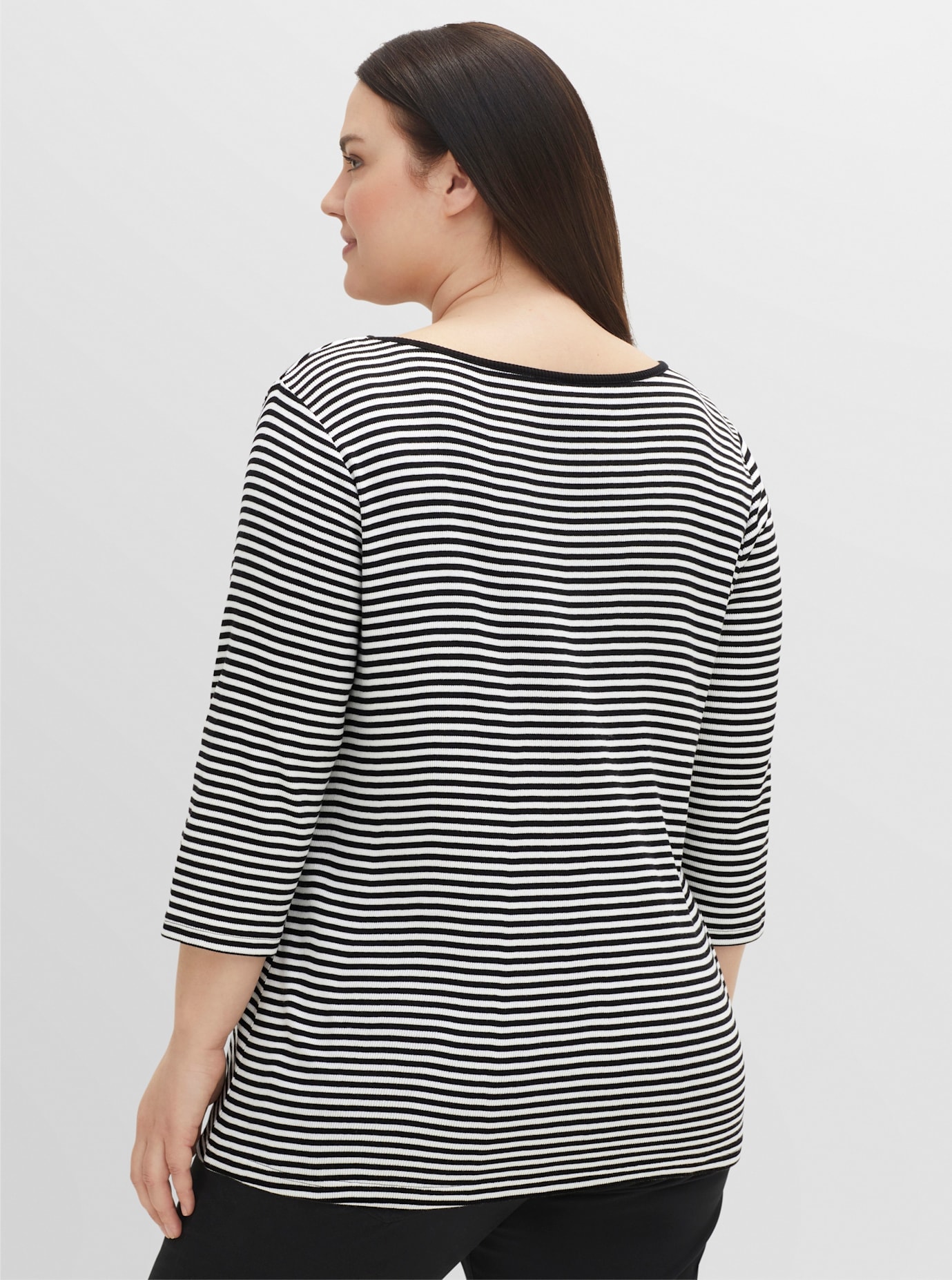 Sheego 3/4-Arm-Shirt »3/4-Arm-Shirt«, (1 tlg.)
