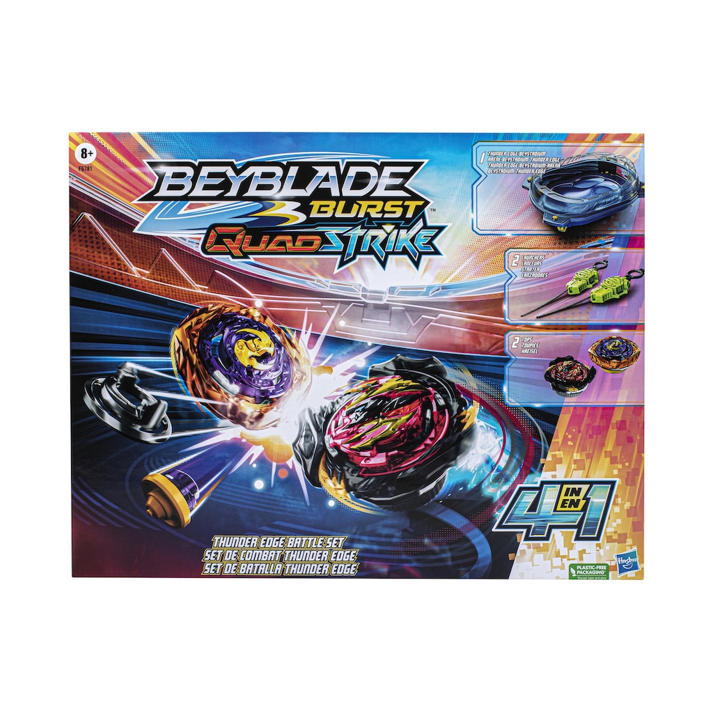 Beyblade Spiel »Beyblade Burst QuadStrike Thunder Edge Battle«