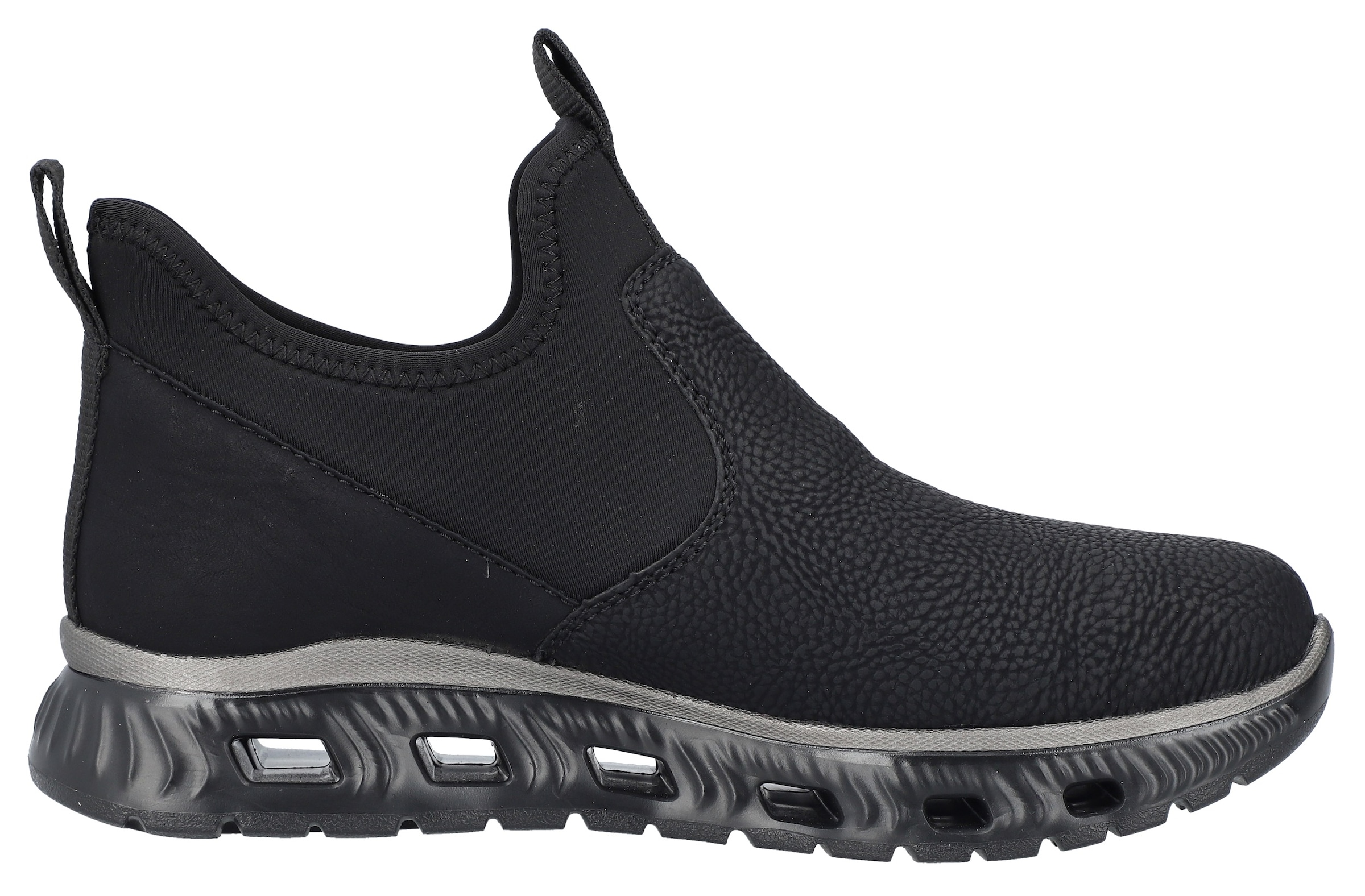 Rieker Schlupfboots, High-Top-Sneaker, Schlupfboots mit elastischem Schaft