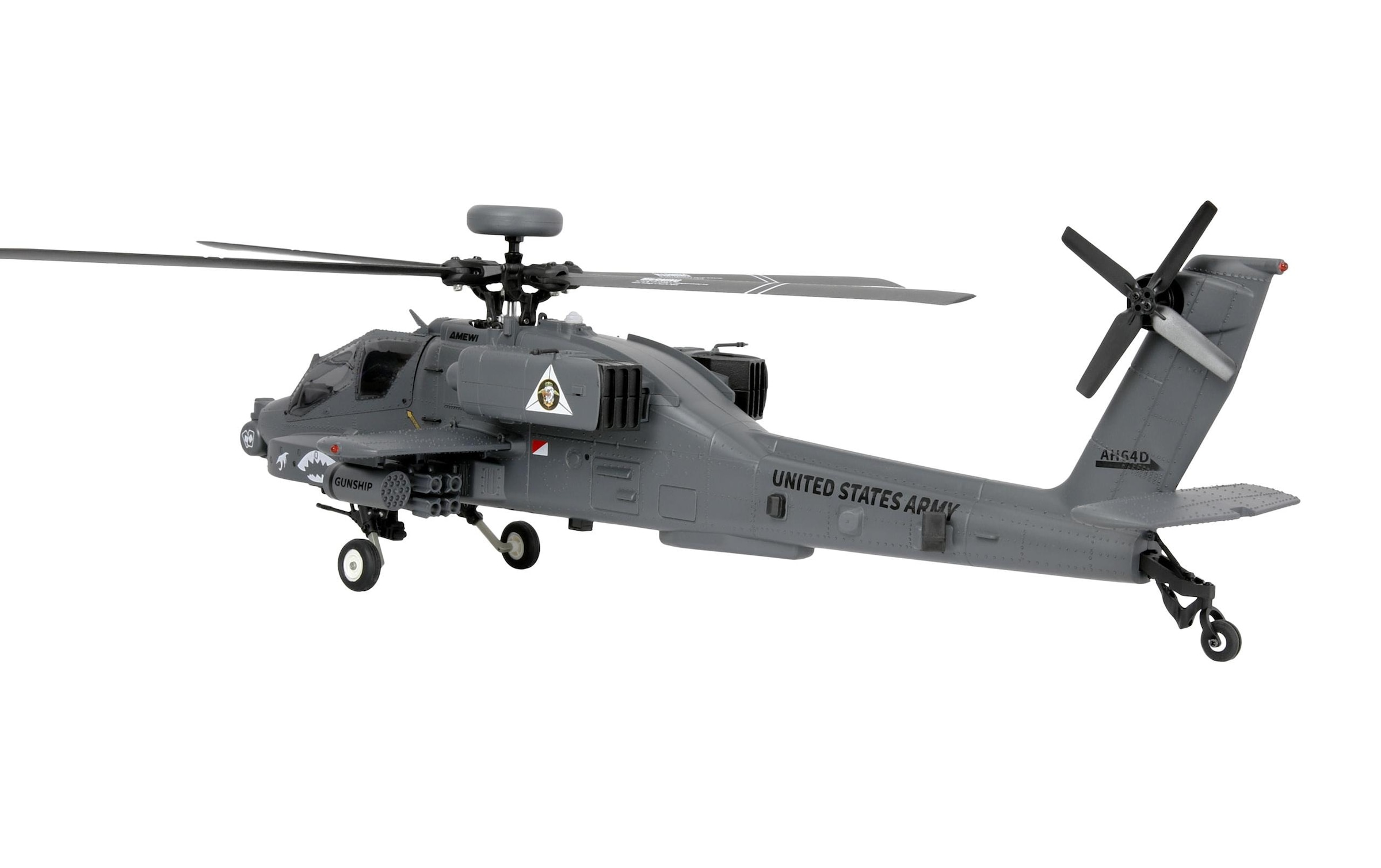 Amewi Hélicoptère RC »Apache AH-64D CP RTF Grau«