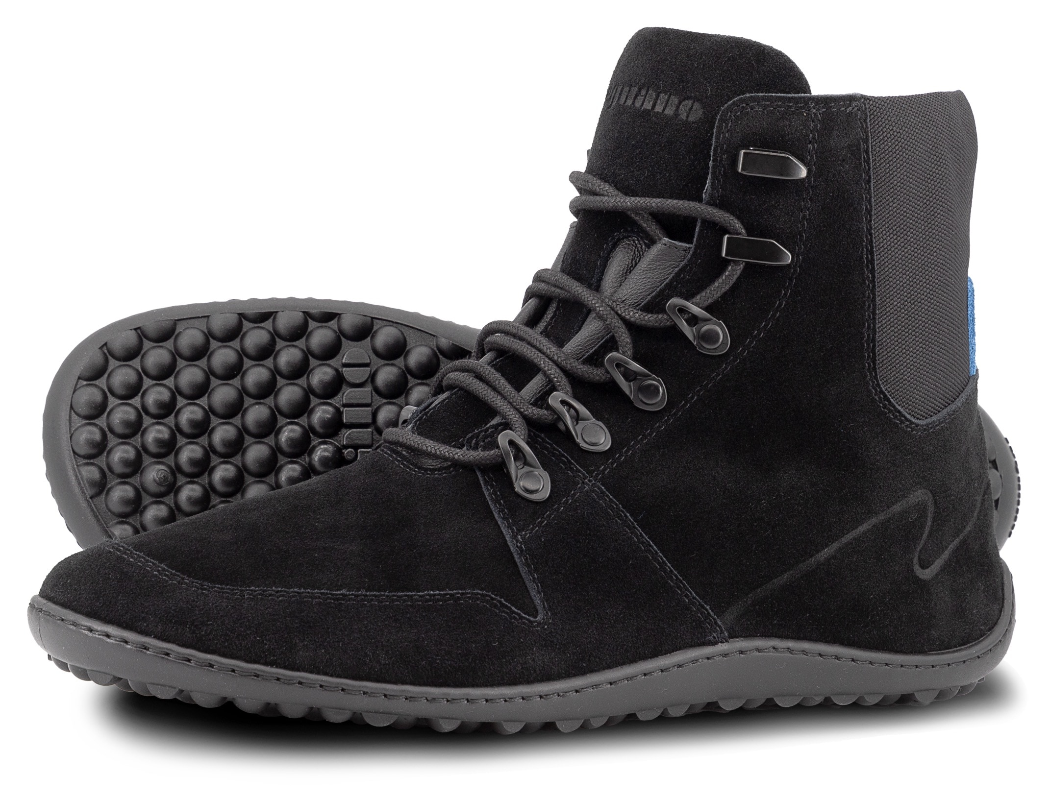 Leguano Chaussures pieds nus »VELORD«  , bottines à lacets, chaussure d'automne, ballerines avec crochet style alpiniste