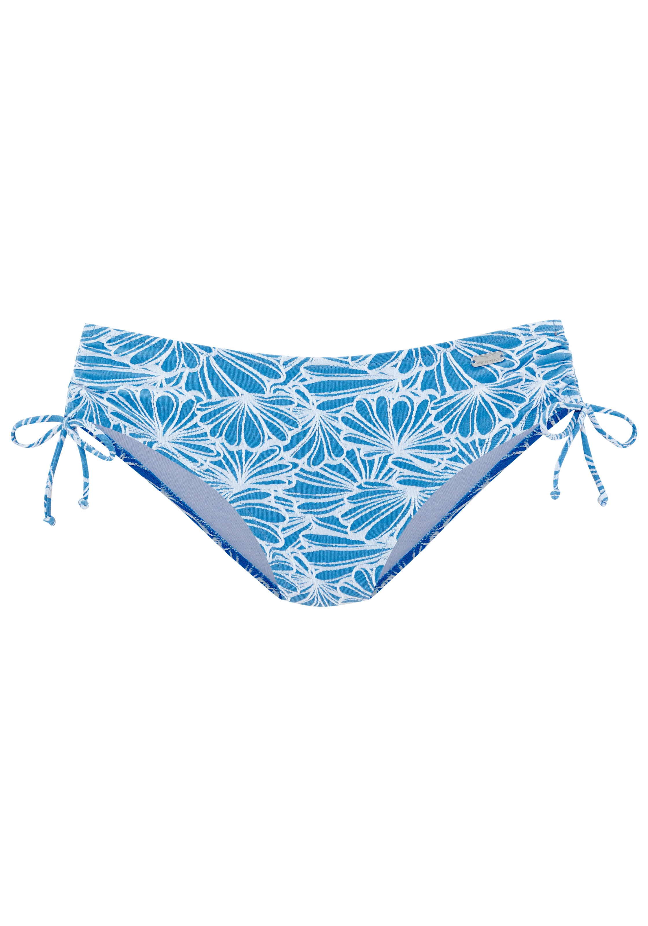 Venice Beach Bikini-Hose »Peony«, in höherer Schnittform und modischer Strukturware