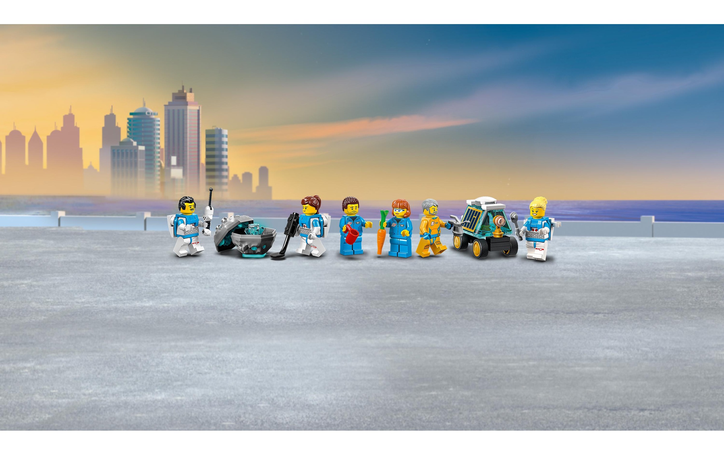 LEGO® Spielbausteine »Mond-Forschungsbasis 603«, (786 St.)