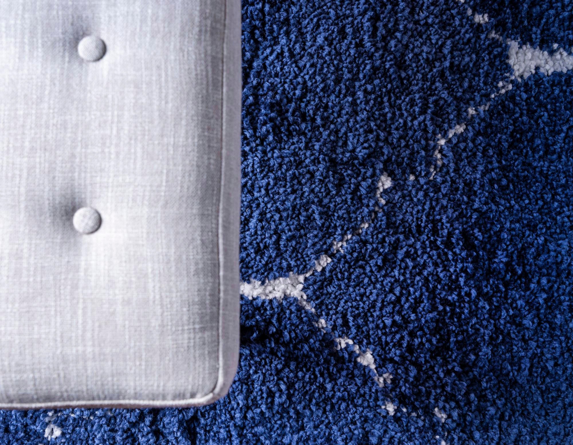 Myflair Möbel & Accessoires Hochflor-Teppich »Temara Shag, LAGERRÄUMUNG!«, rechteckig, 51 mm Höhe, gewebt, Rauten Design, weich & kuschelig