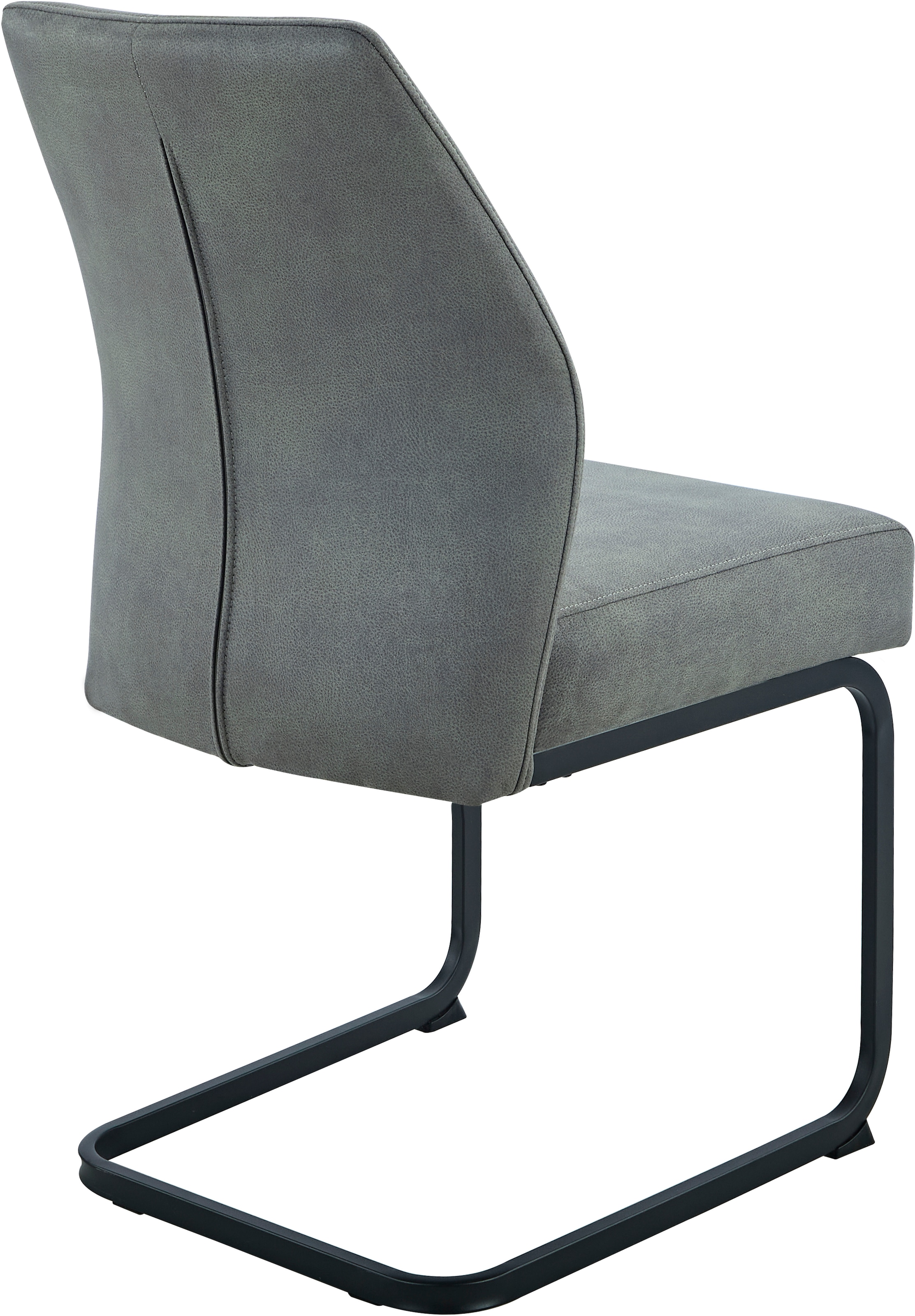 HELA Essgruppe »ILLER« Set, 5 tlg. 5tlg., Baumkante 46mm, X-Gestell, Schwingstuhl, Federkorb