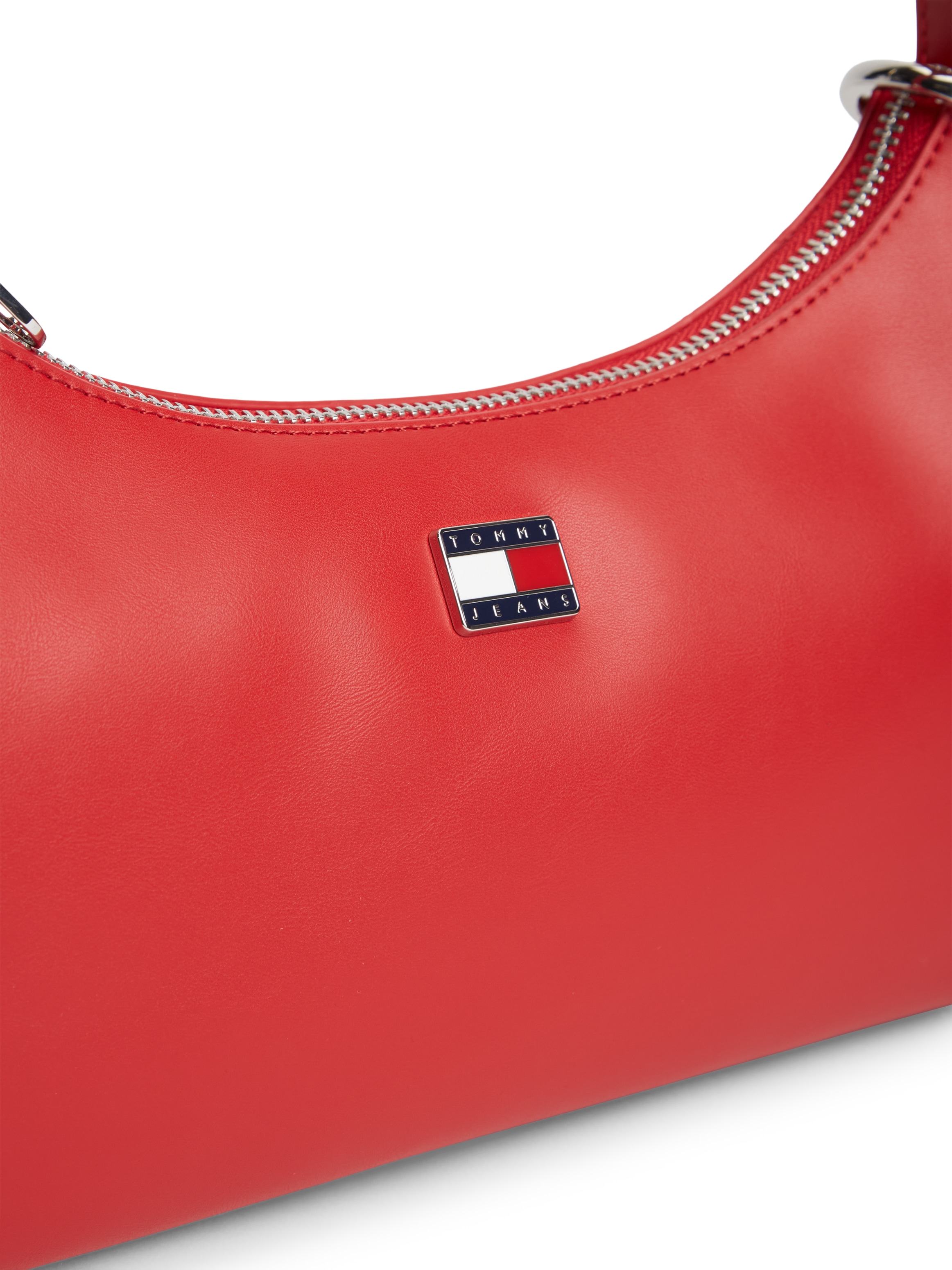 Tommy Jeans Sac à bandoulière »TJW CITY CHARM SHOULDER BAG« Sac à épaule femme, sac à main avec élément décoratif coloré