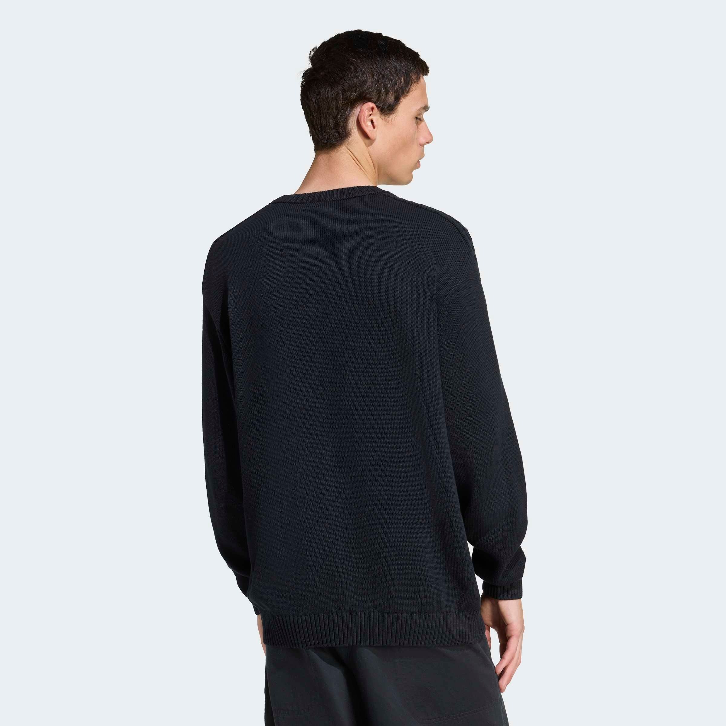 adidas Originals Sweatshirt »HOCHWERTIGES ESSENTIALS MIT RUNDHALSAUSSCHNITT«, mit Rundhalsausschnitt, lockere Passform, aus reiner Baumwolle
