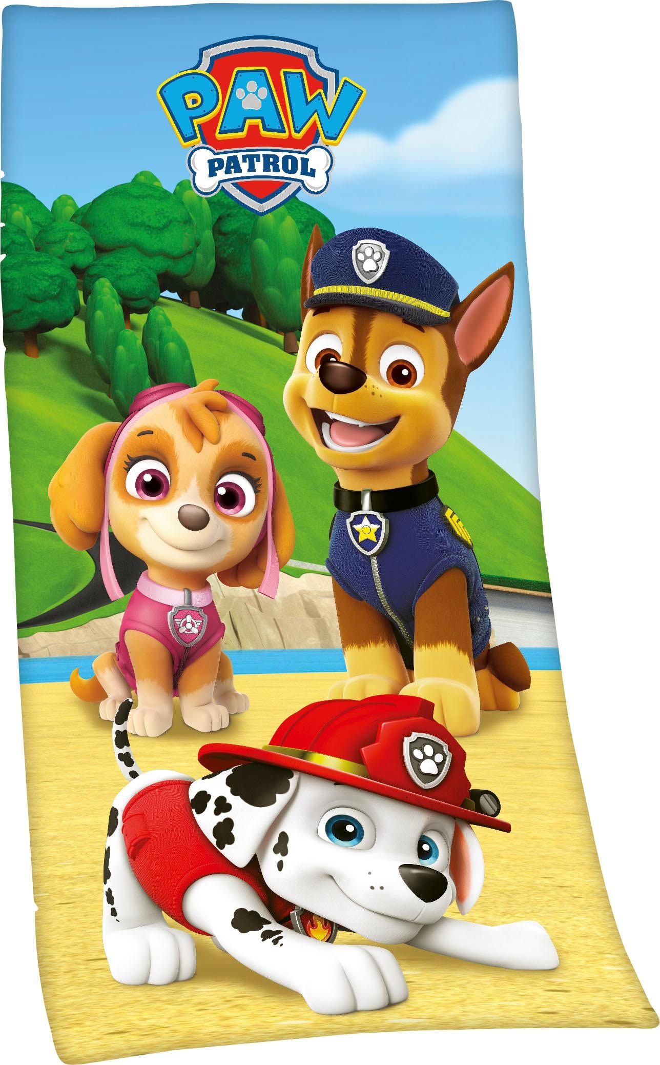 Image of PAW PATROL Badetuch "Paw Patrol" mit niedlichem Motiv